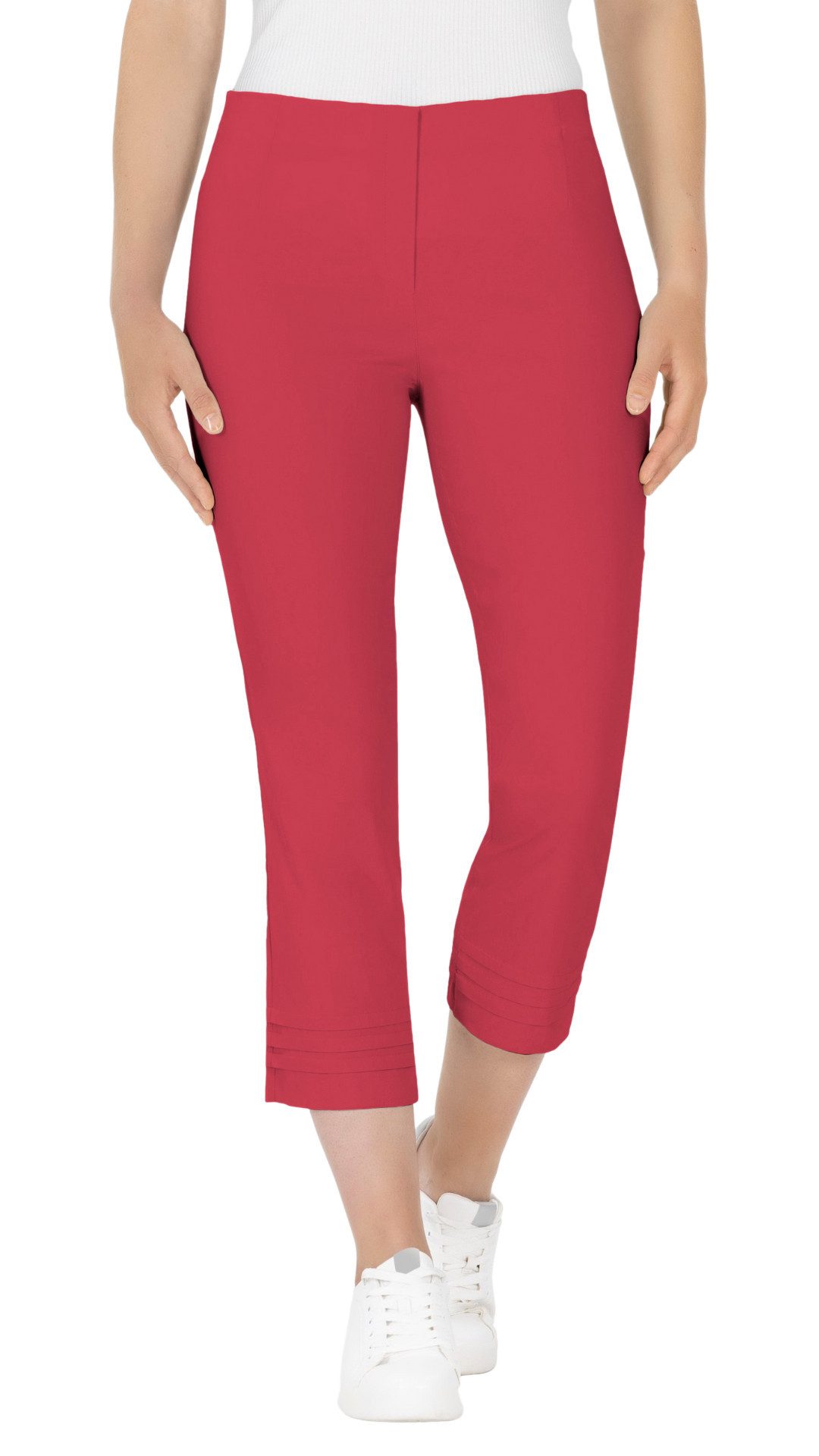Stehmann Schlupfhose Ina15-602 in besonders leichter Sommer-Qualität Falten-Details am Saum