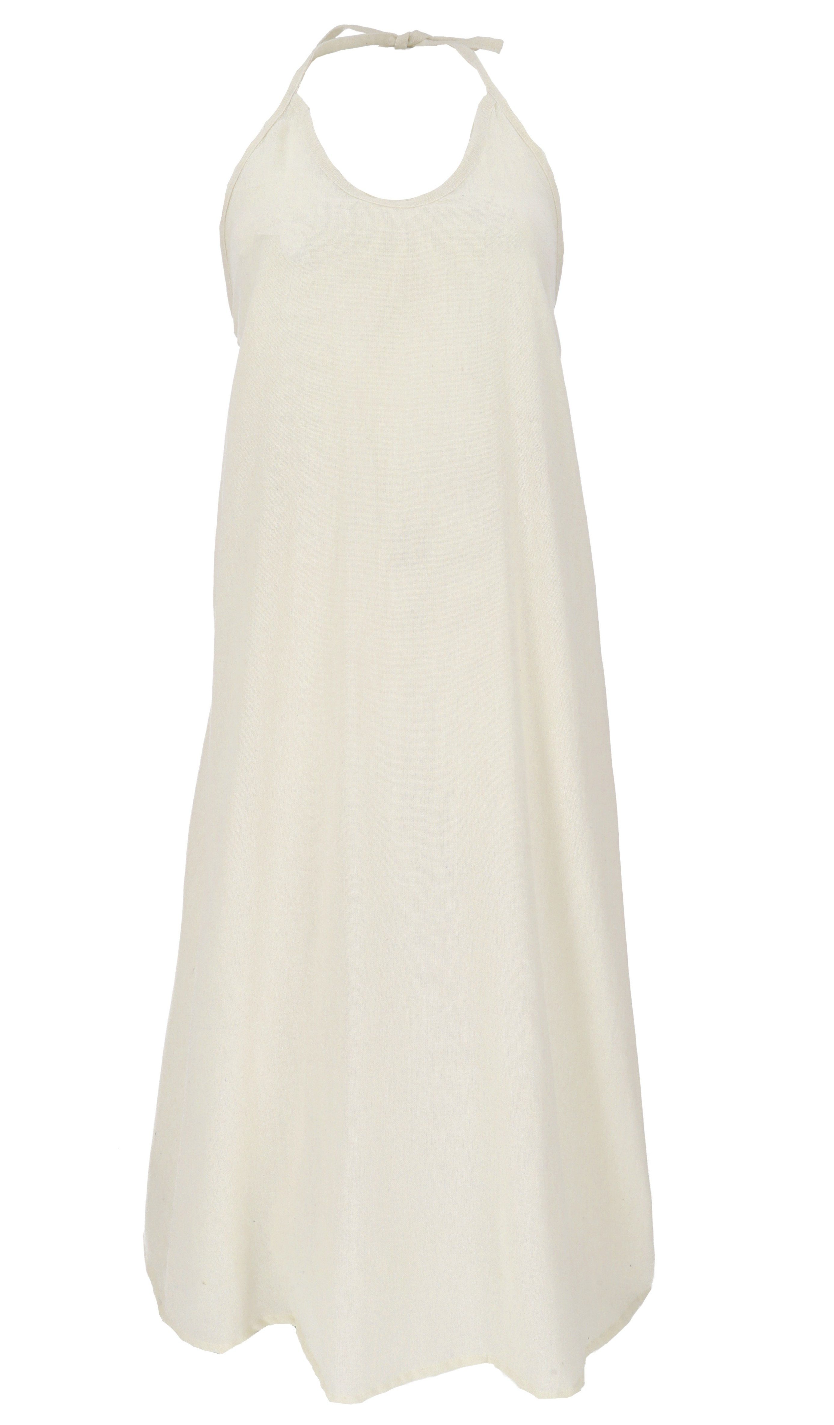 Guru-Shop Midikleid Natürliches Boho Sommerkleid, alternatives.. alternative Bekleidung
