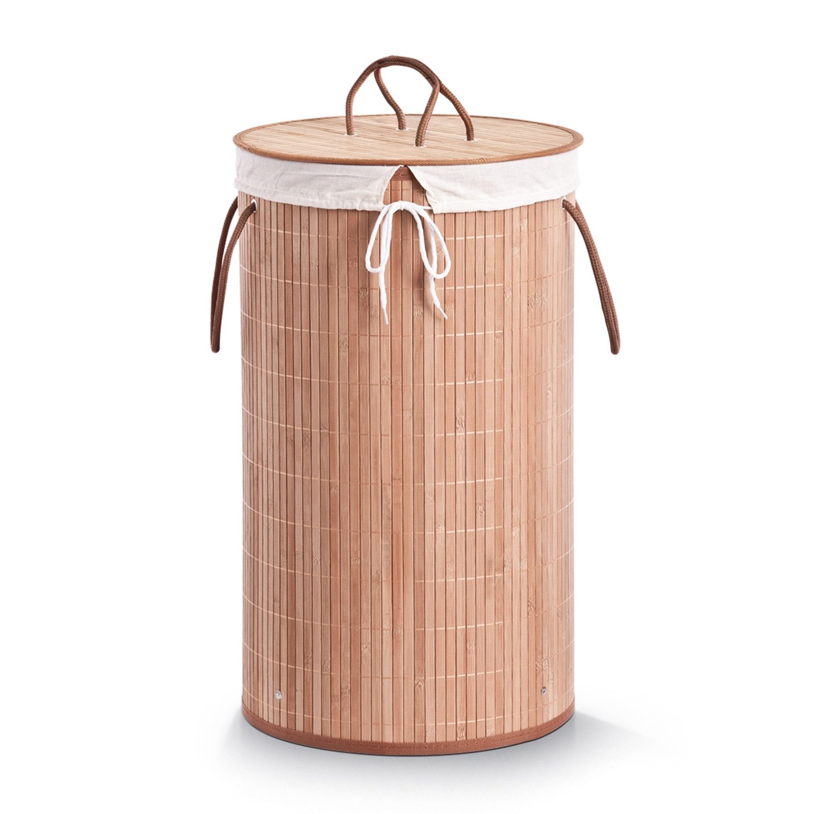 Zeller Present Wäschetonne Wäschesammler Bambus (Stück, 1 St., 1 Wäschesammler), Wäschetonne