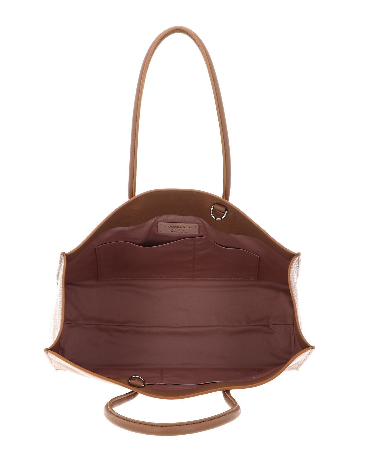 COCCINELLE Handtasche Handbag Grained Leather, aus echtem Rindsleder