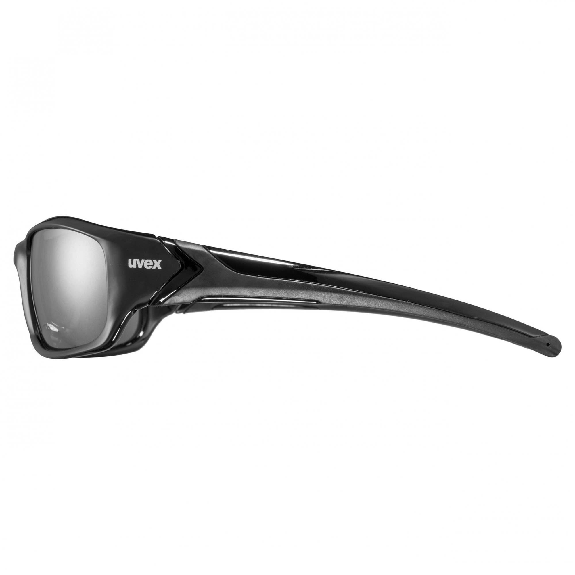 Uvex Sonnenbrille Cat. Silver Litemirror - Sportstyle 3 Black Sportbrille 211 Uvex
