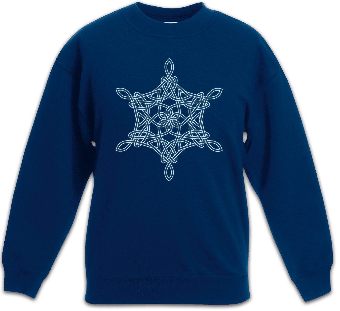 Sweatshirt Celtic Knot Logo Sign XIV Kinderpullover Kelten Tribal Knoten Keltisch