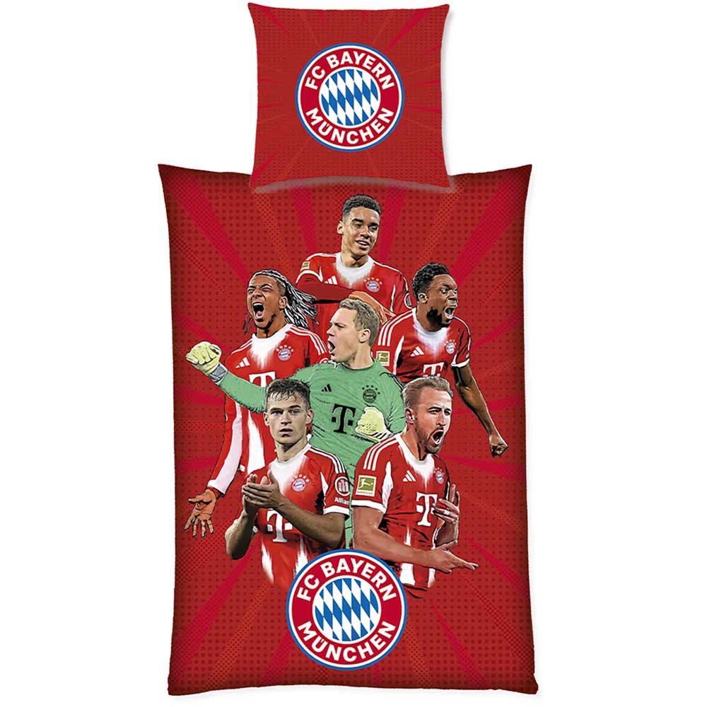FC Bayern München Bettwäsche FC Bayern München Bettwäsche Spieler 2025/2026 günstig online kaufen