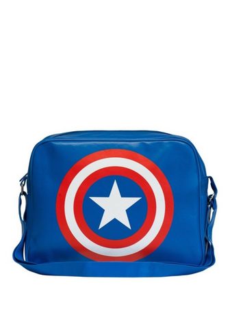 LOGOSHIRT Сумка с Captain America Schild-Frontdr...