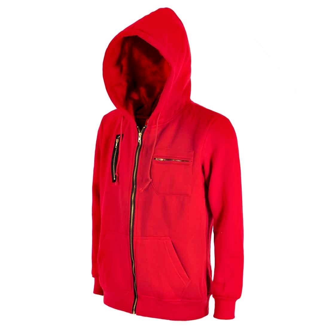 Damen Pullover GalaxyCat Hoodie Roter Zip Hoodie für Haus des Geldes Fans, Warmer (1-tlg) Rote Sweatjacke im Overall Design
