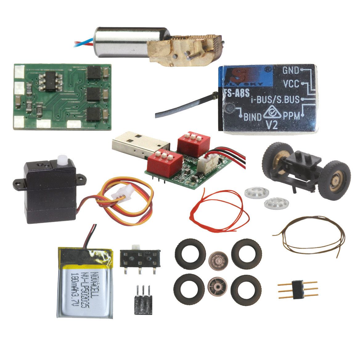SOL-EXPERT group Modellbausatz Bauteileset für 1:87 RC-Modelle
