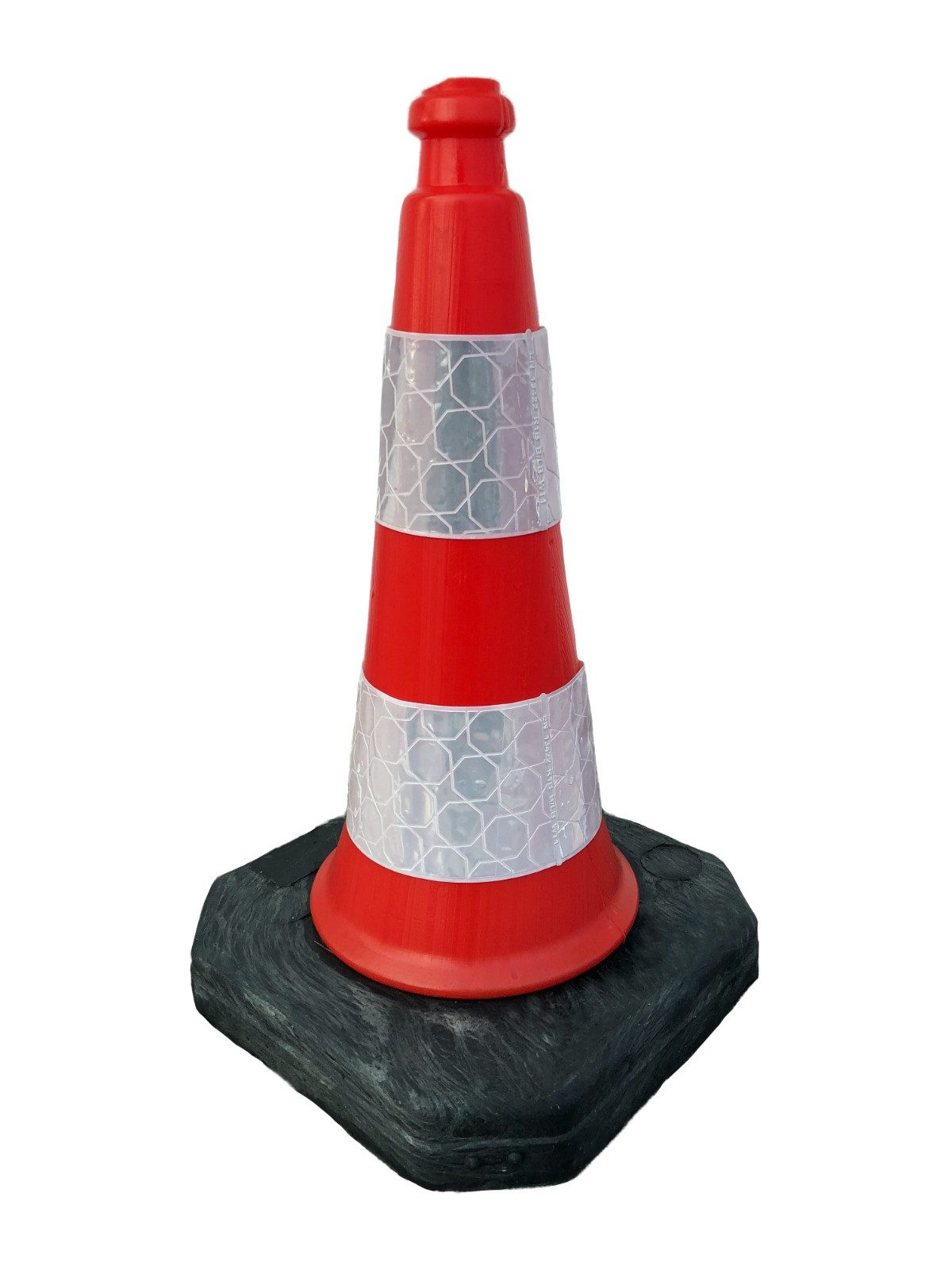 TRIZERATOP Pylone Verkehrsleitkegel, Pylon, Warnkegel 500mm, Gewicht 3,5 kg, 2 Streifen (Verkehrsleitkegel, Pylon, Warnkegel 500mm, Gewicht 3,5 kg, 2 Streifen)