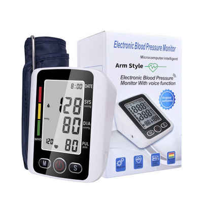 Dedom Oberarm-Blutdruckmessgerät Blutdruckmessgeräte für Hause,Elektronisches Blutdruckmessgerät