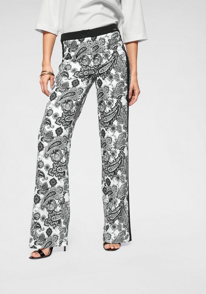Bruno Banani Palazzohose mit Seitenstreifen Bruno Banani Palazzohose mit Seitenstreifen