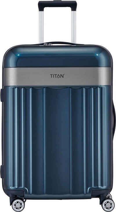 TITAN® Hartschalen-Trolley »Spotlight Flash, North Sea, 67 cm«, 4 Rollen