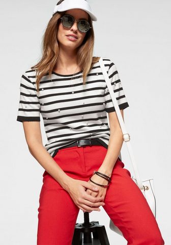 BRUNO BANANI Пуловер в полоску