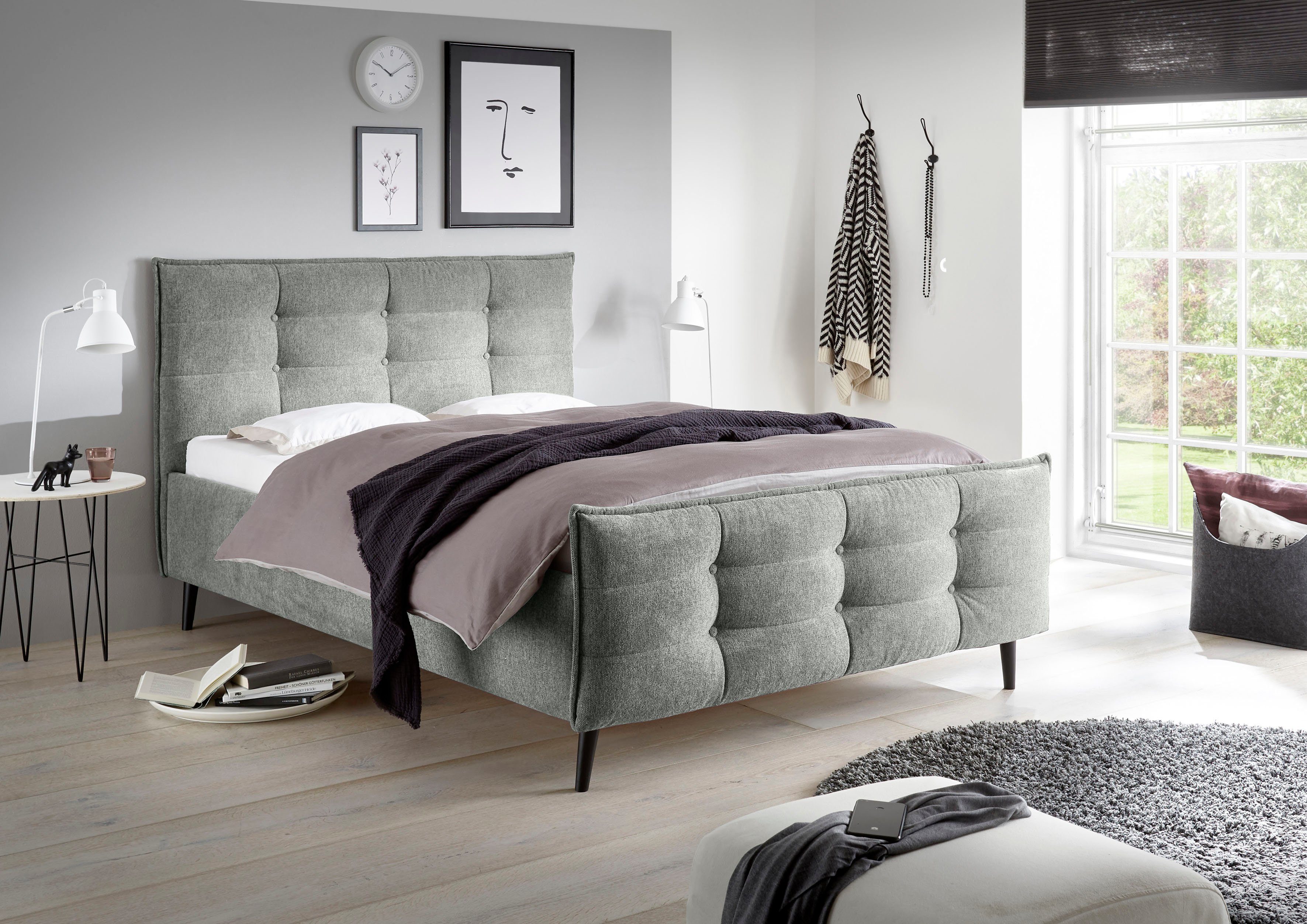 ED EXCITING DESIGN Polsterbett Mario B