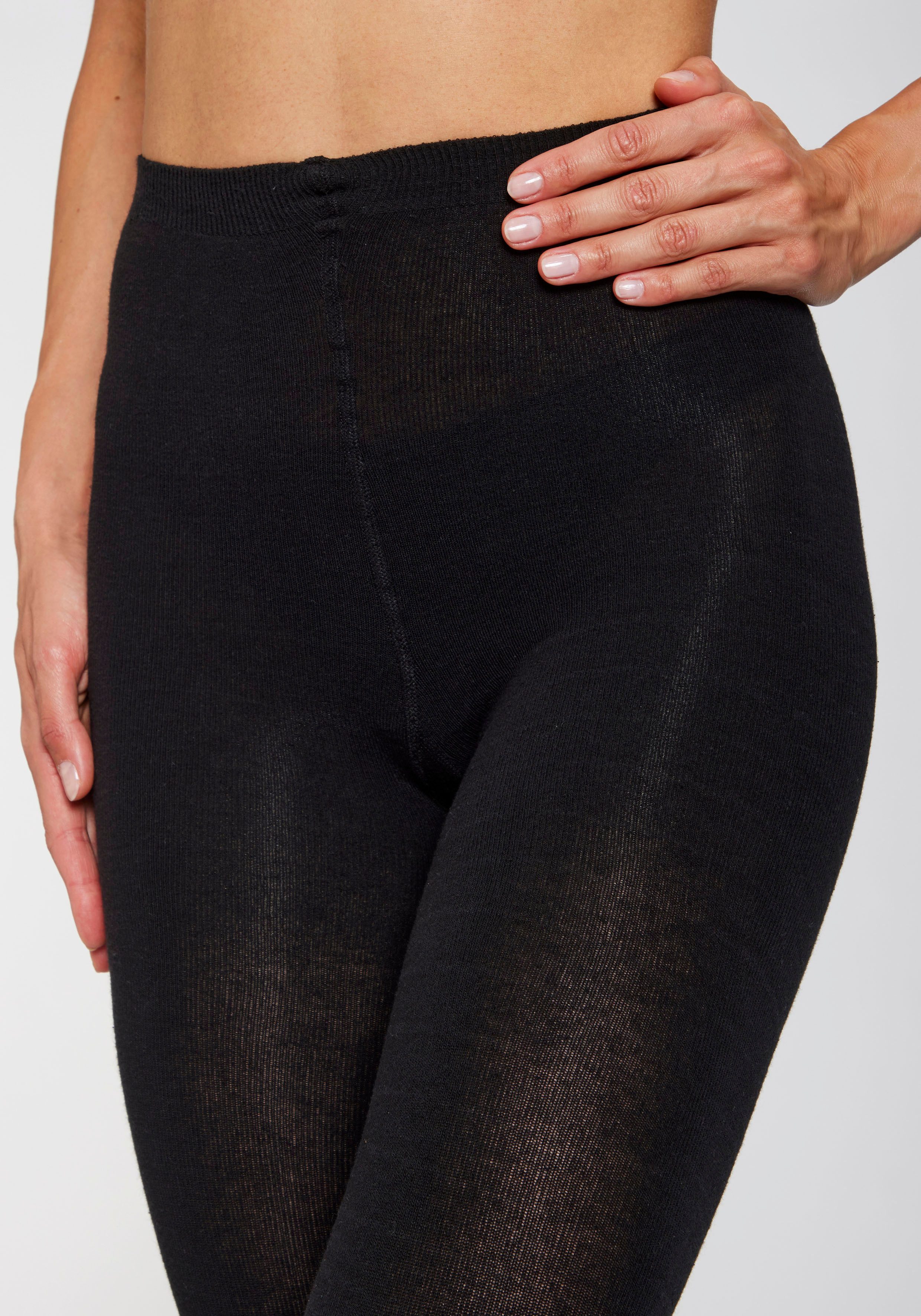 Lavana Strickstrumpfhose Thermosan, fein gestrickt und wärmend