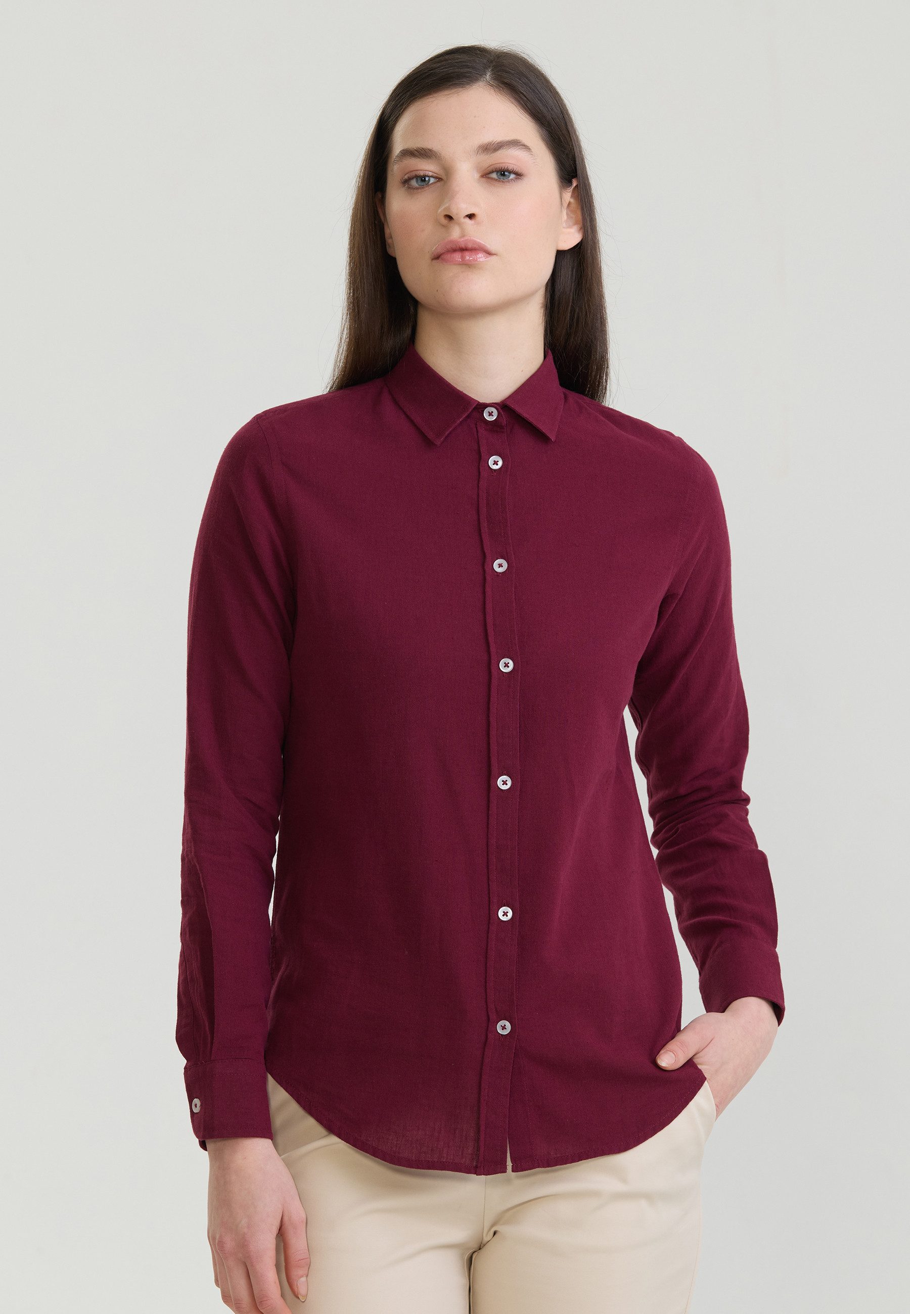 Felix Hardy Hemdbluse Basic Hemd
