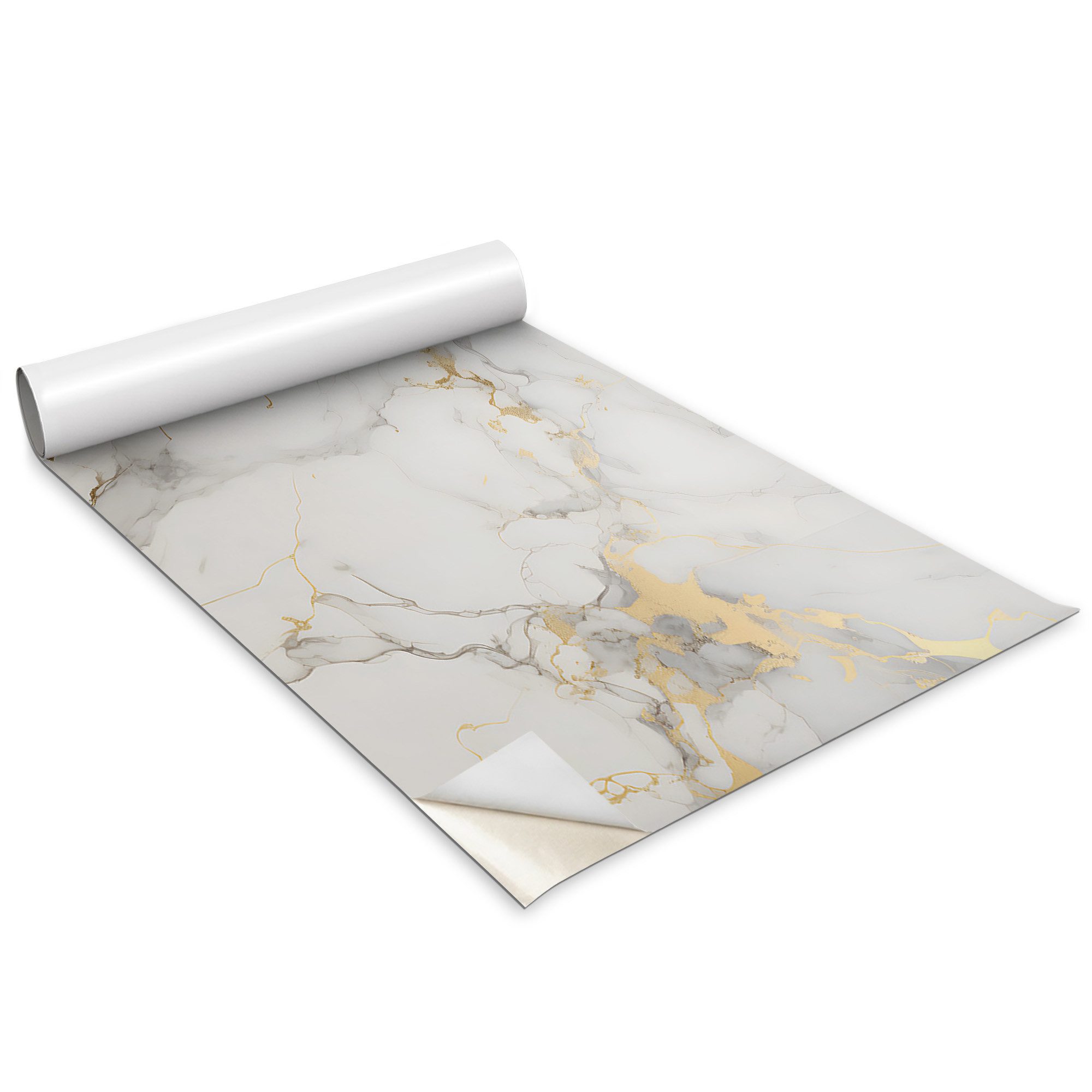 Tulup Möbelfolie Möbelfolie Marmor 100x50cm Klebefolie Luxuriös & wasserfest