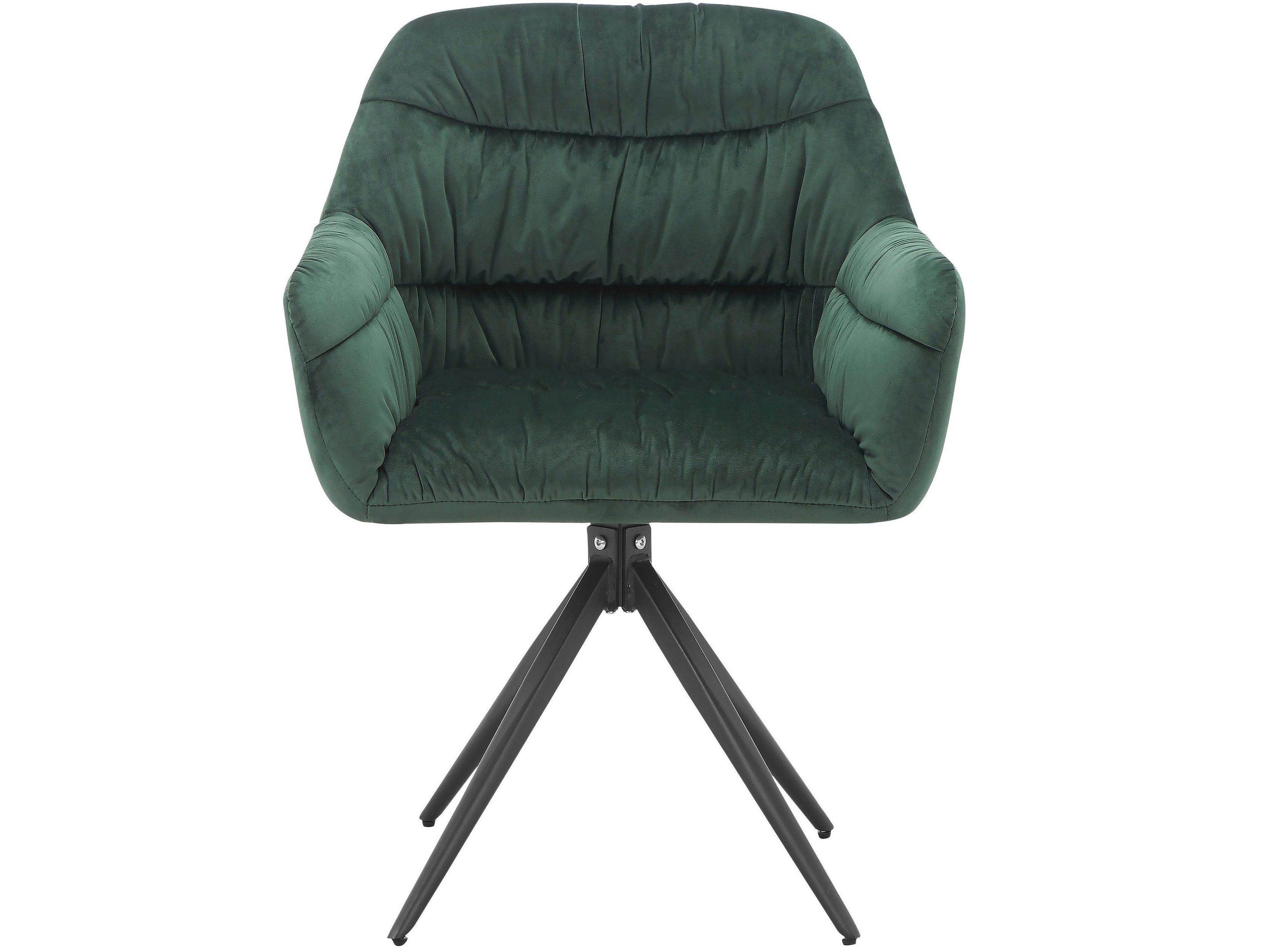 loft24 Esszimmerstuhl Wong (Set, 2 St), Stuhl mit Armlehne, Armlehnstuhl, S günstig online kaufen