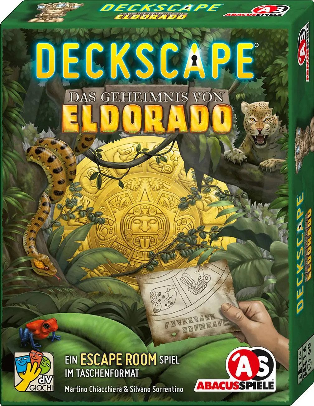 ABACUSSPIELE Spiel Deckscape - Das Geheimnis von Eldorado