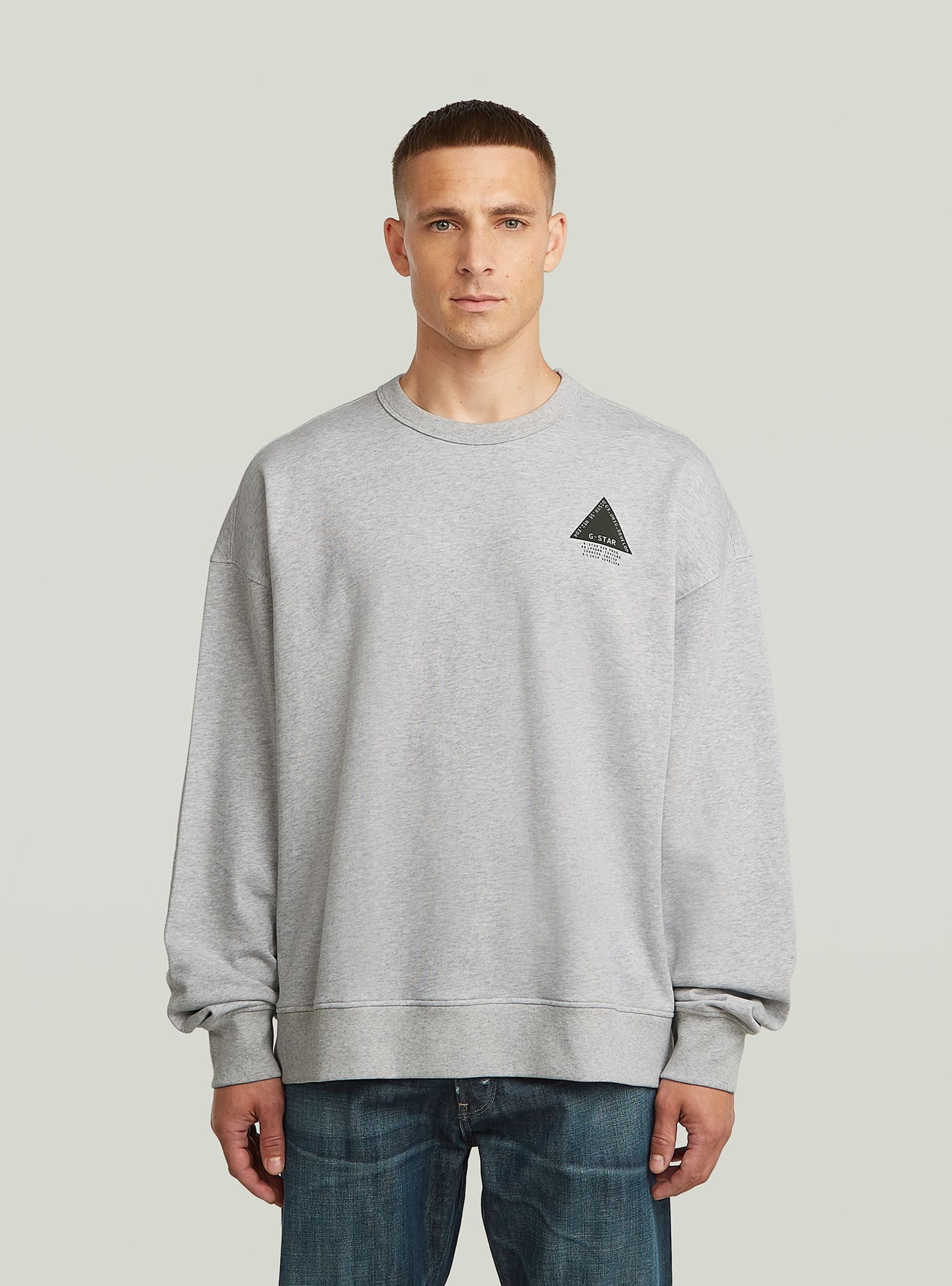 G-STAR Longpullover Triangle Graphic Sweatshirt