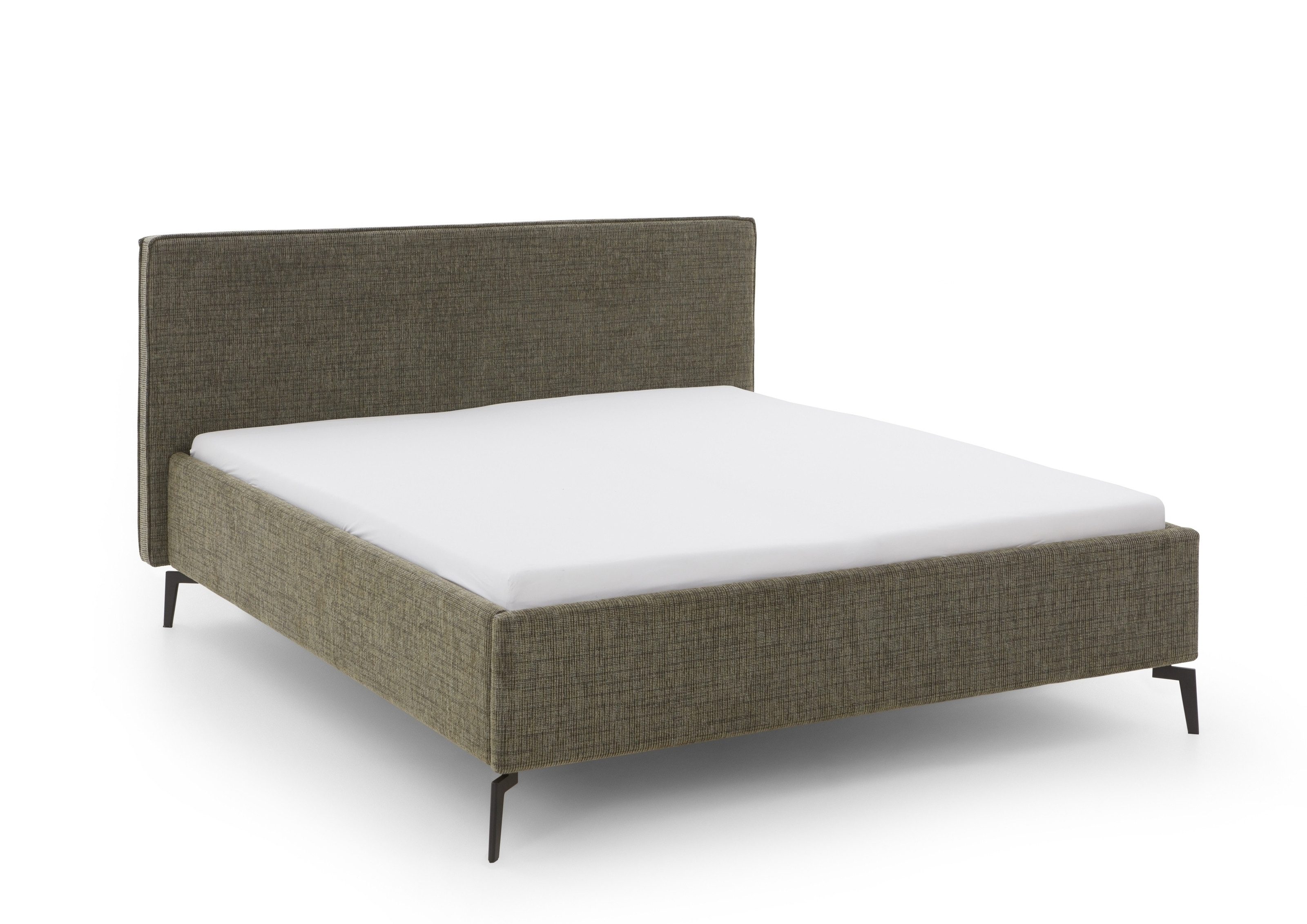 freiraum Polsterbett Riva, Liegefläche 160x200cm, Moss, Stellmaß: 185x112x216cm (BxHxT)