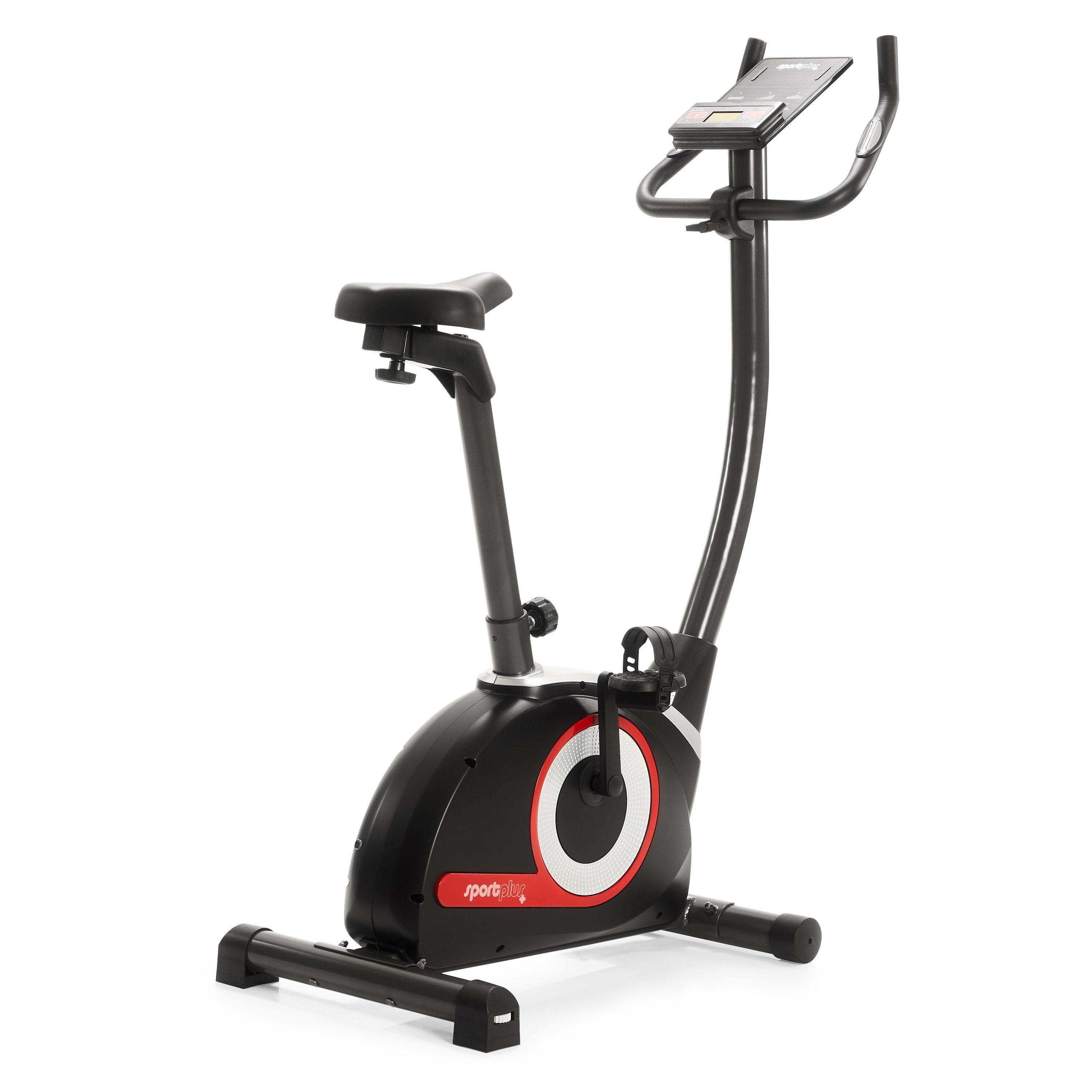 SportPlus Heimtrainer SP-HT-9510-iE, Bremssystem Heimtrainer, Riemenantrieb, mit 24 Widerstandsstufen