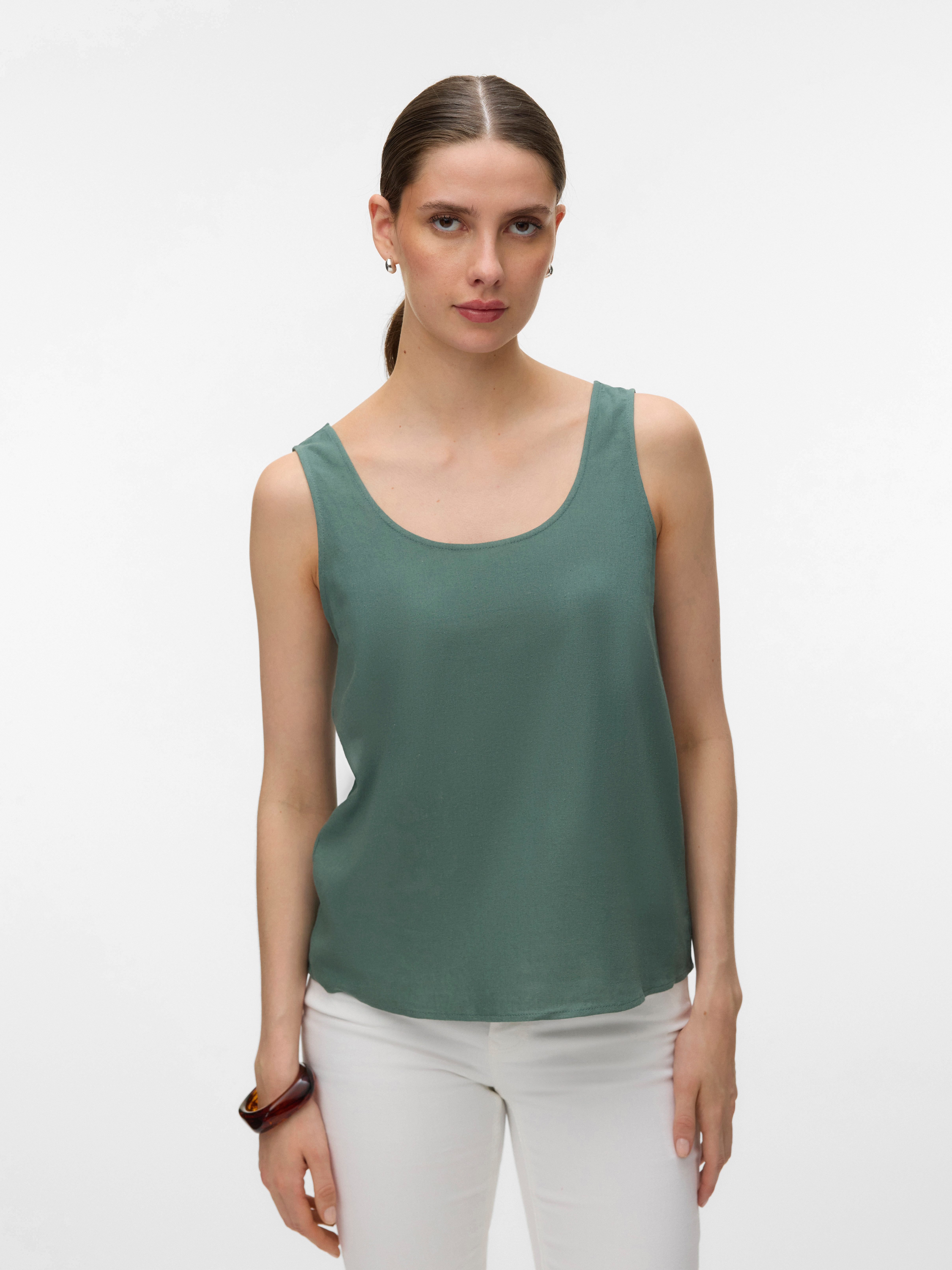 Vero Moda Blusenshirt VMMYMILO S/L TOP WVN GA