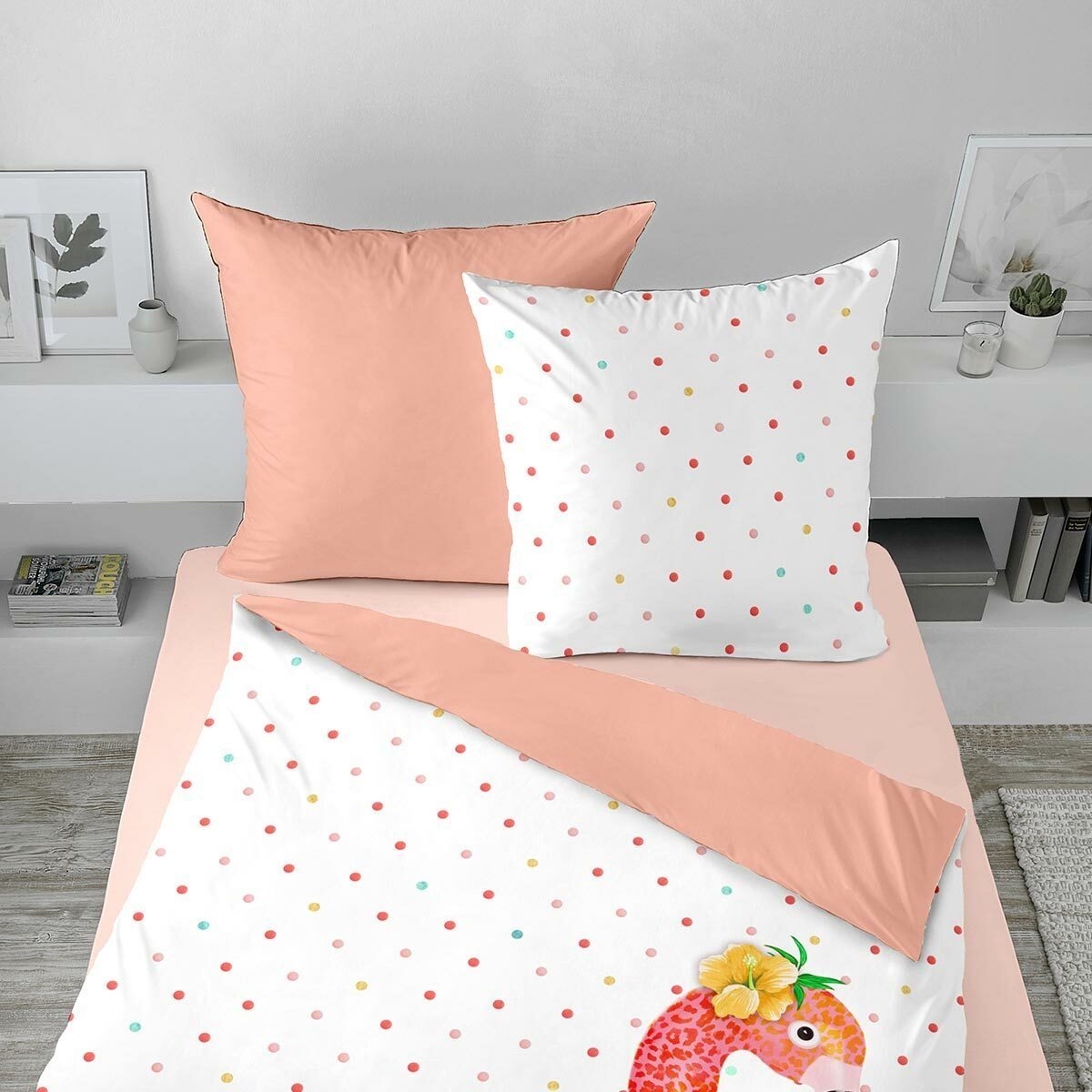 Dormisette Bettwäsche, Mako Satin, 2 teilig