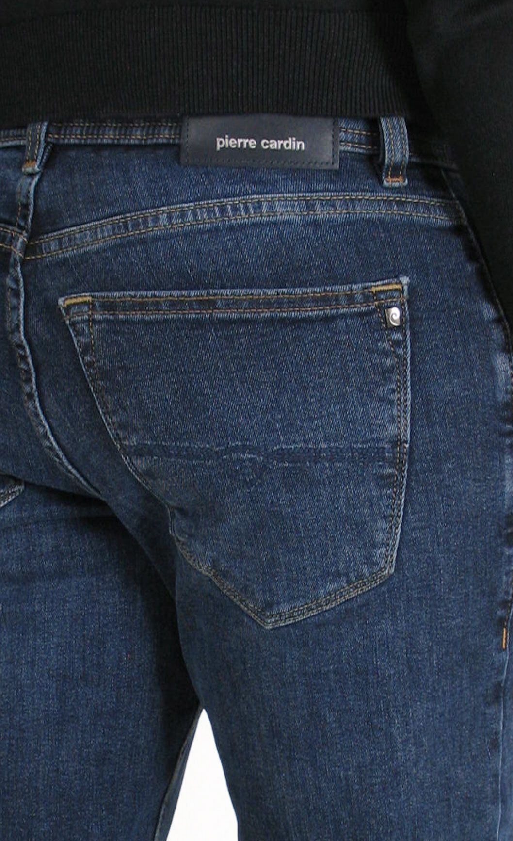 Pierre Cardin 5-Pocket-Jeans DIJON - Denim Klassiker mit bequemer Beinweite – Bild 4 von 4