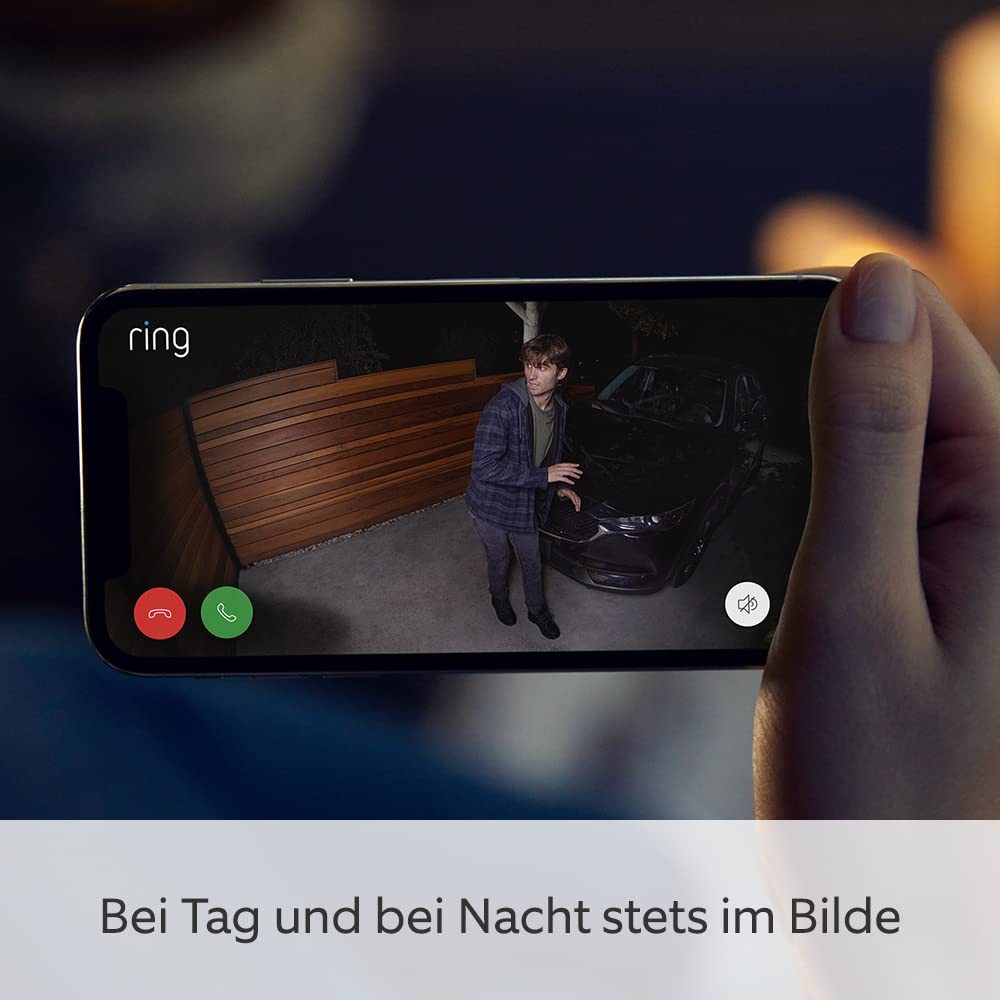 Ring Überwachungskamera Ring Spotlight Cam Plus Battery schwarz