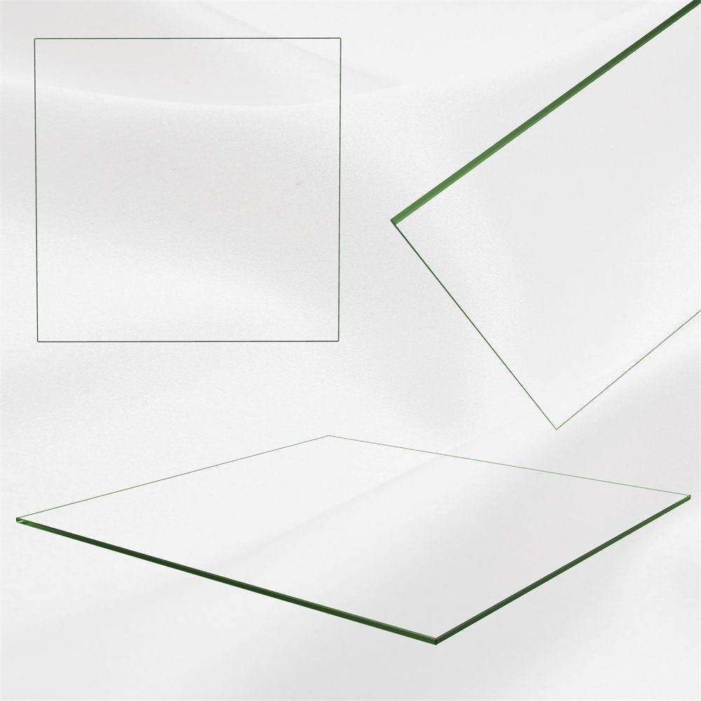 Feel2Home Tischplatte Kaminglas Tischplatte Bodenplatte Funkenschutz versch. Größen/Farben (Stück, Glasplatte), ESG Sicherheitsglas – Bild 3 von 5
