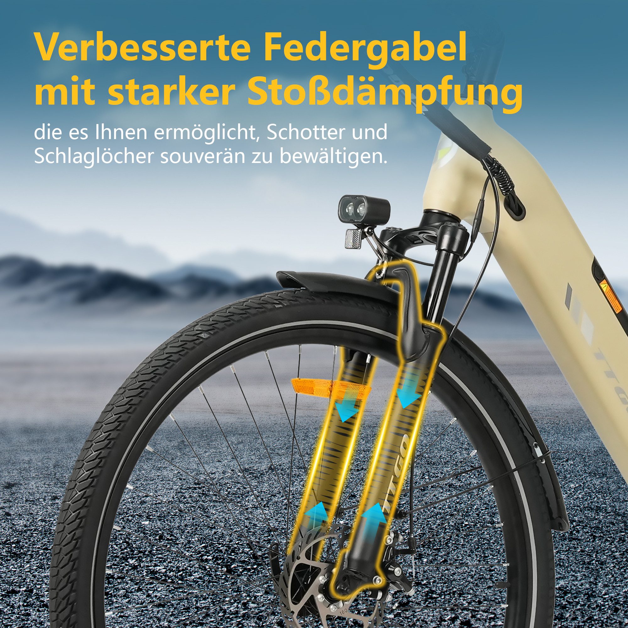 TTGO E-Bike Cityrad 28 Zoll, 52Nm Heckmotor, 150km, Elektrofahrrad, für Damen und Herren, 7 Gang Shimano, Kettenschaltung, Hinterradmotor, 650 Wh, (max. Belastung 125 kg, LCD-Display, Alu-Pedale, Aluminiumrahmen), 5 Stufen, C3 2.0, E-Bike mit tiefem Einstieg, nur 25kg, bis zu 130kg