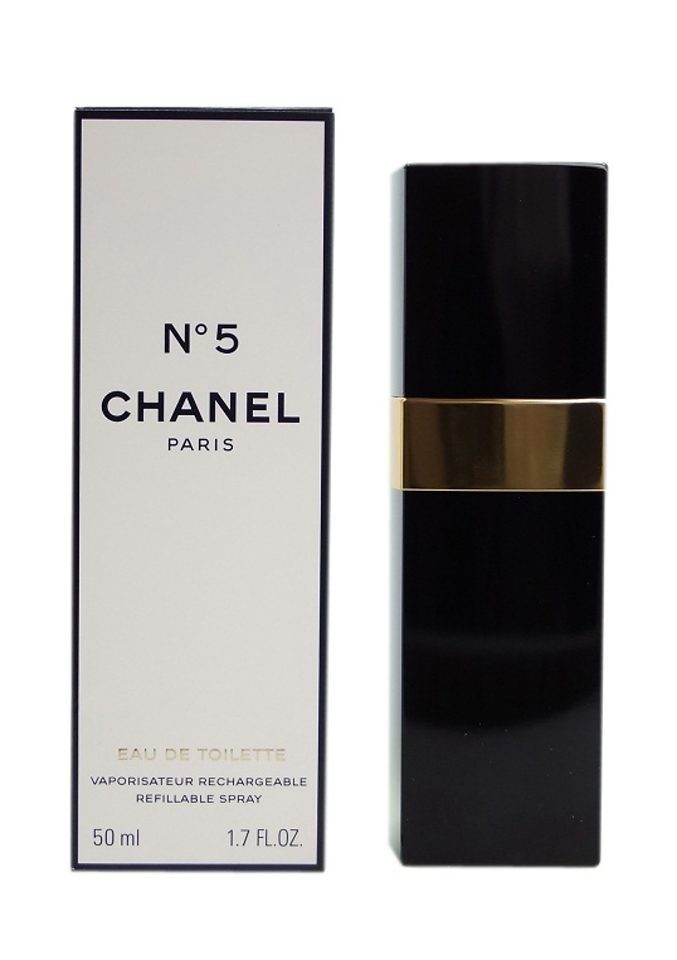 CHANEL Eau de Toilette No 5, mit frischer Kopfnote