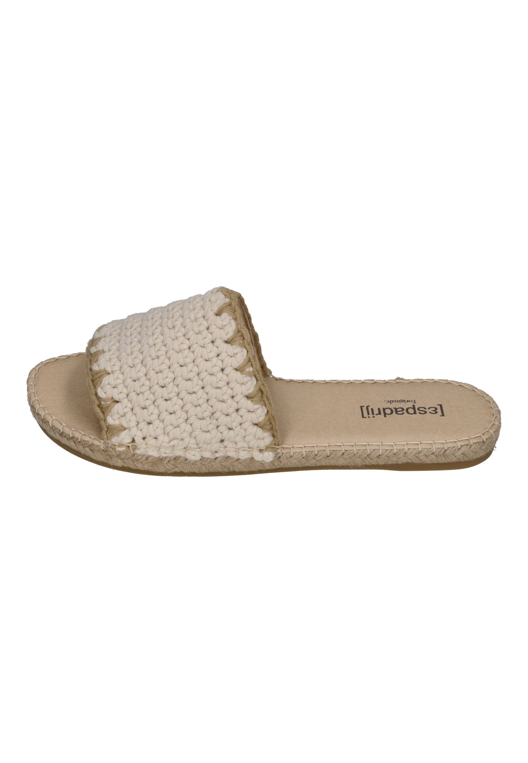 espadrij l´originale PLAGE CHROCHET Pantolette nature