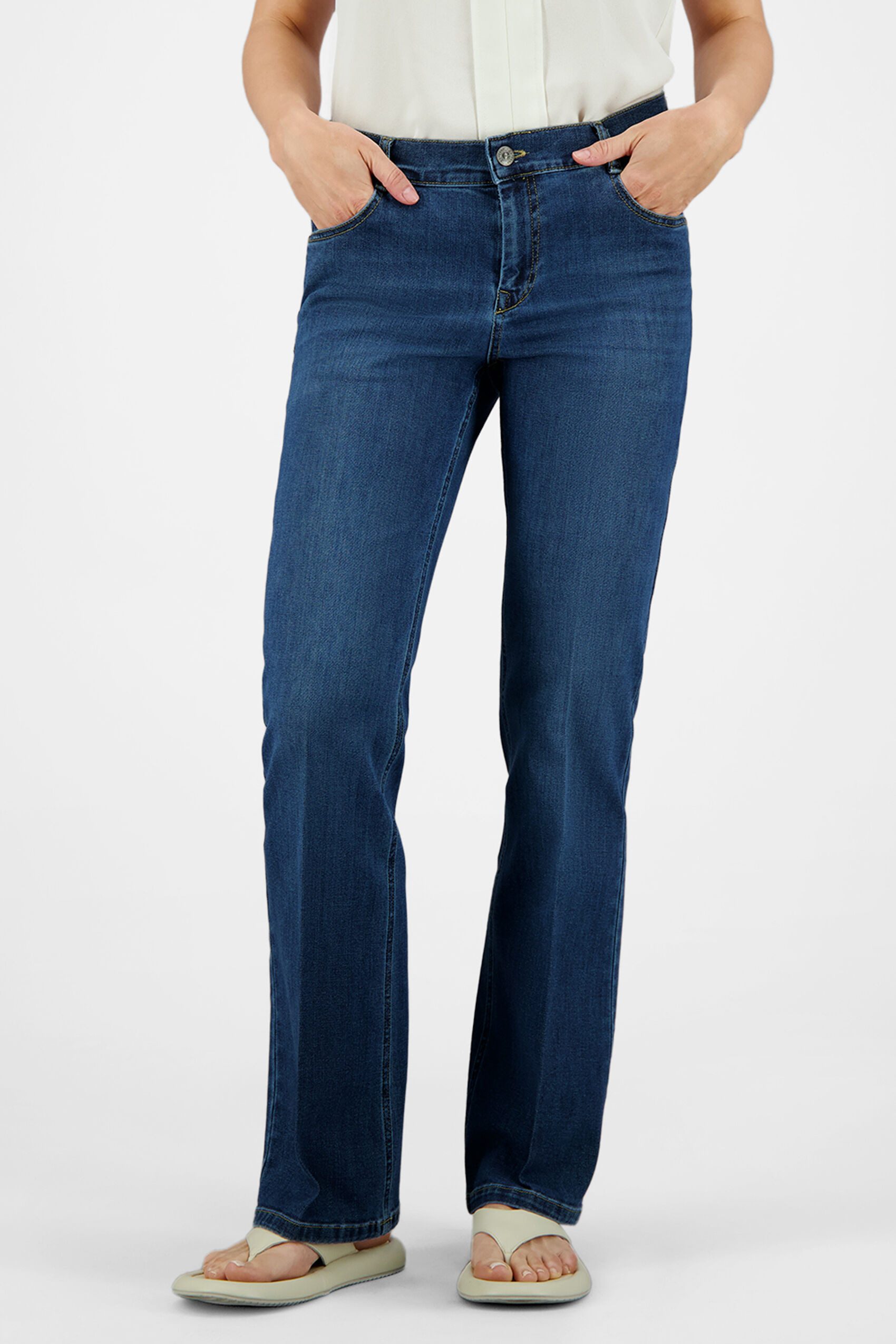 Atelier GARDEUR 5-Pocket-Jeans ZURI126 Hochwertiger Denim