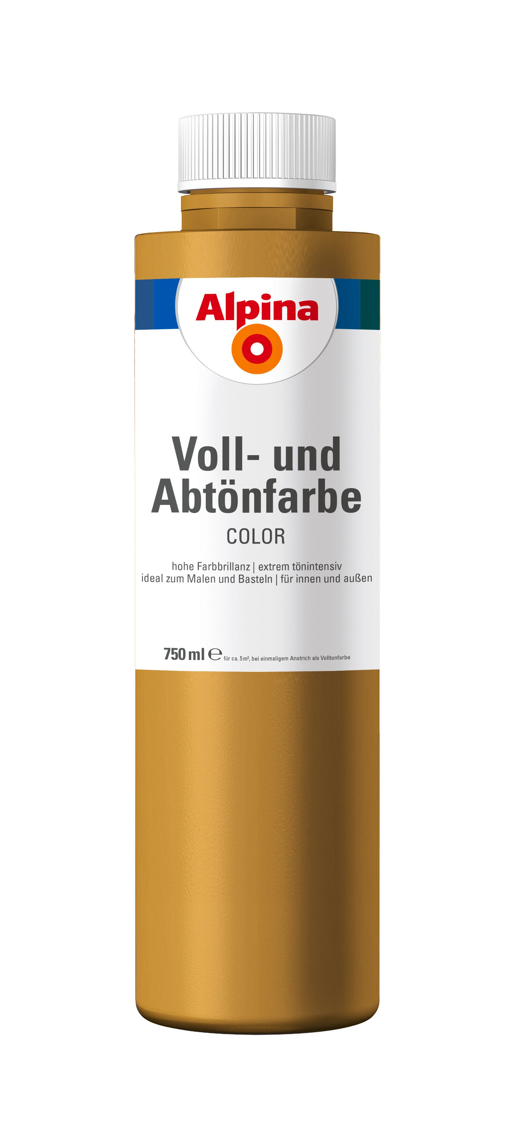 Alpina Wandfarbe COLOR Voll- und Abtönfarbe seidenmatt