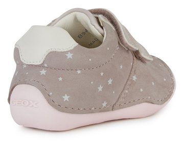 Geox B TUTIM B Lauflernschuh Sneaker, Klettschuh, Babyschuh mit zwei Klettverschlüssen