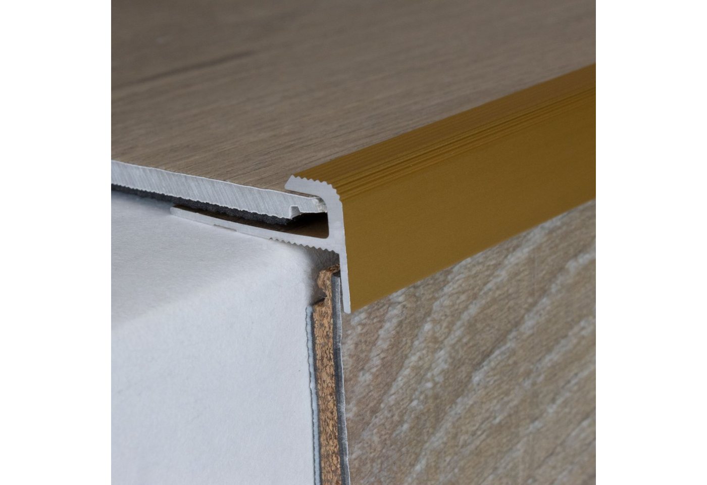 Thumbnail - PROVISTON Abschlussprofil Aluminium, 12 x 28 x 900 x 5 mm, Silber, Einfass- & Abschlussprofile