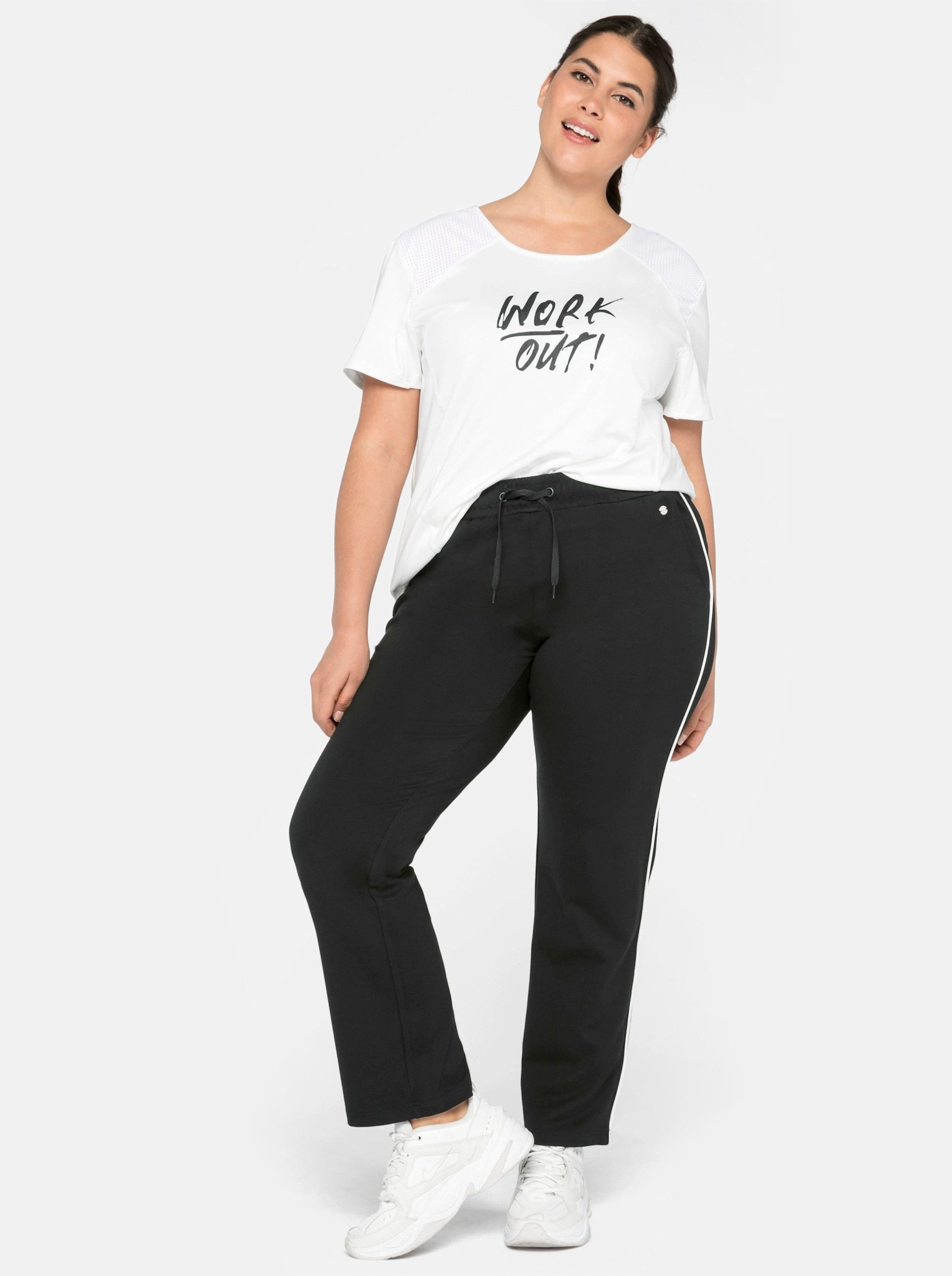 Sheego Jogginghose Funktionshose normal
