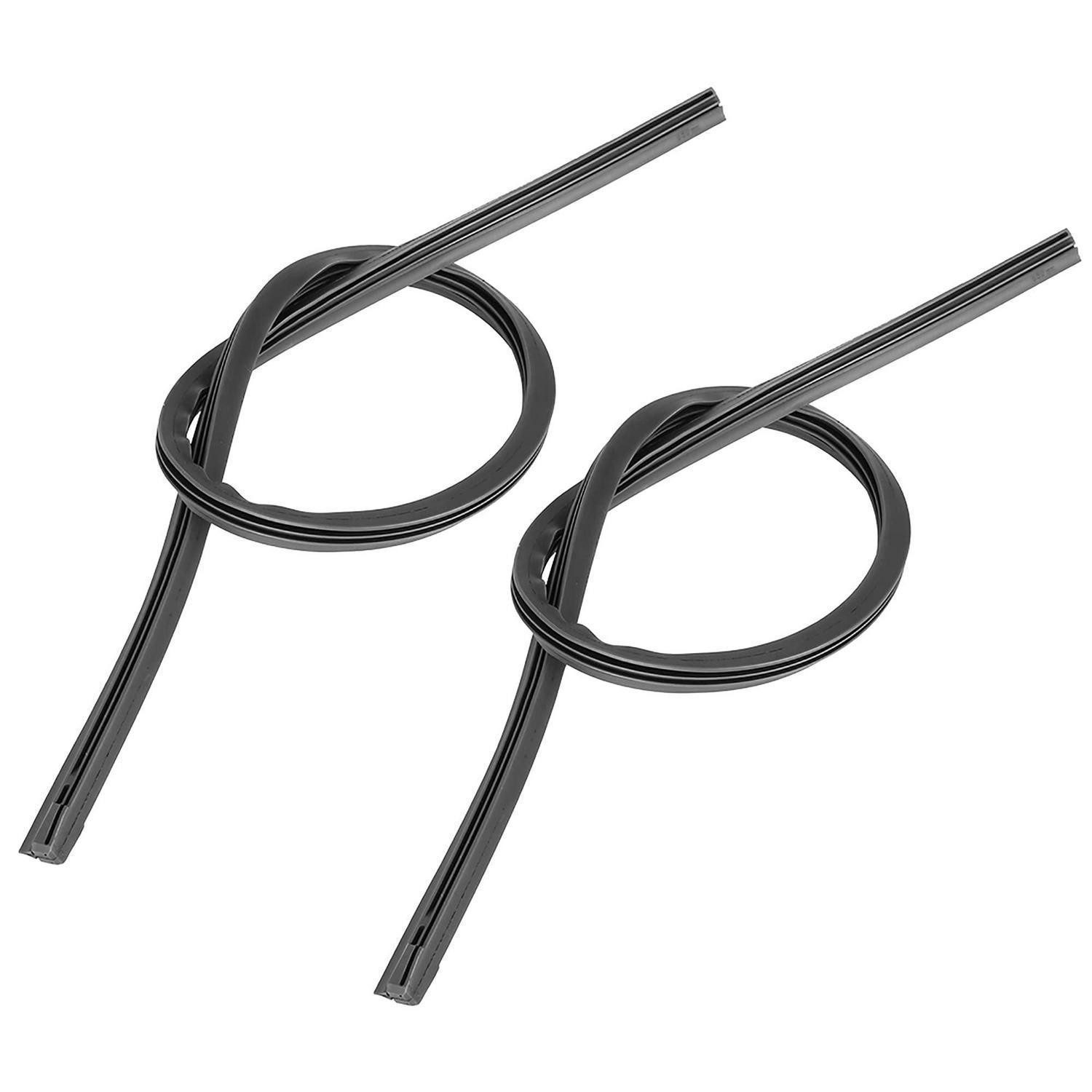 LuxusKollektion Scheibenwischblätter Ersatzwischblatt 26 Zoll 2er 8x10 mm dreiteilig