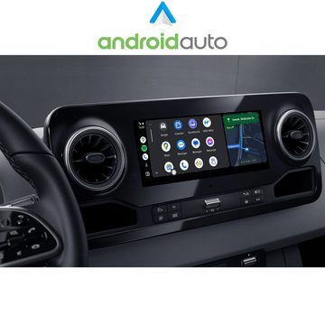 TAFFIO Für Mercedes Sprinter W907 W910 MBUX 10.25" Touch Android GPS CarPlay Einbau-Navigationsgerät