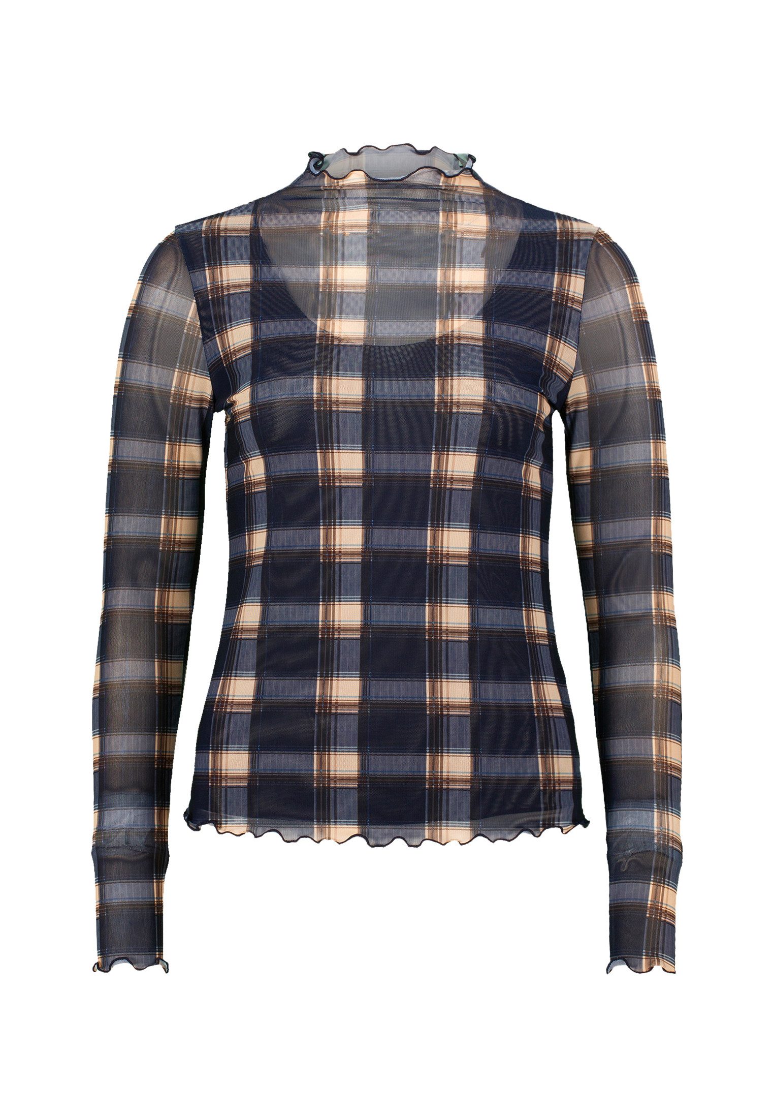 Zero Kurzarmshirt zero Damen Mesh Langarmshirt günstig online kaufen