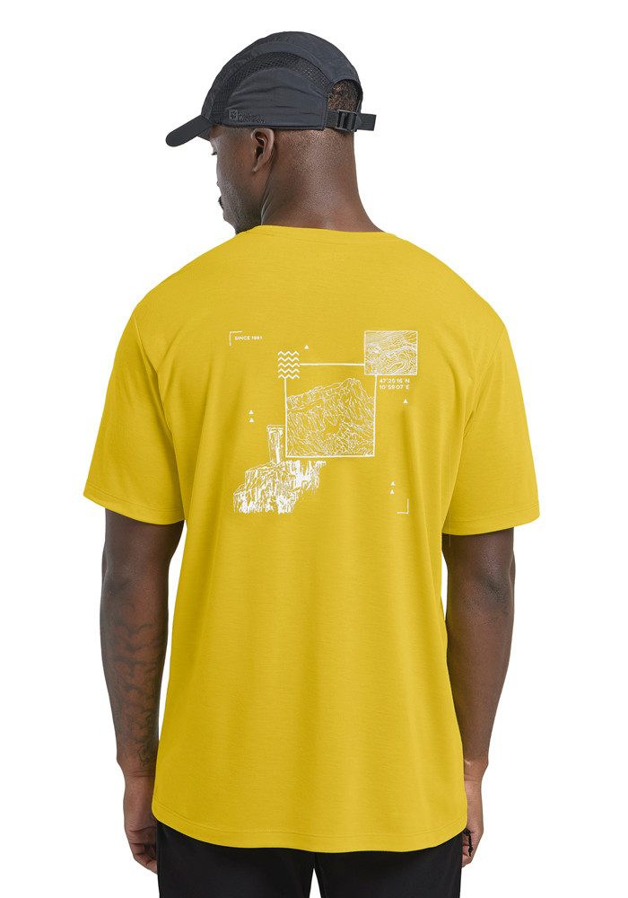 Jack Wolfskin T-Shirt VONNAN GRAPHIC T M