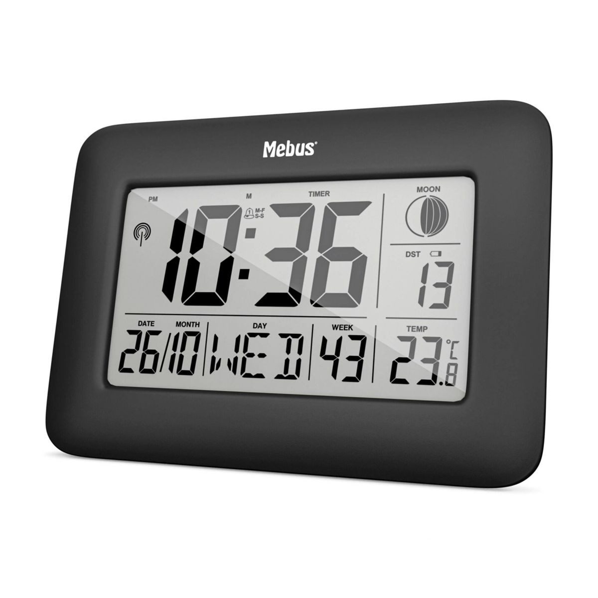 Wecker 46732 Funk-Wanduhr digital