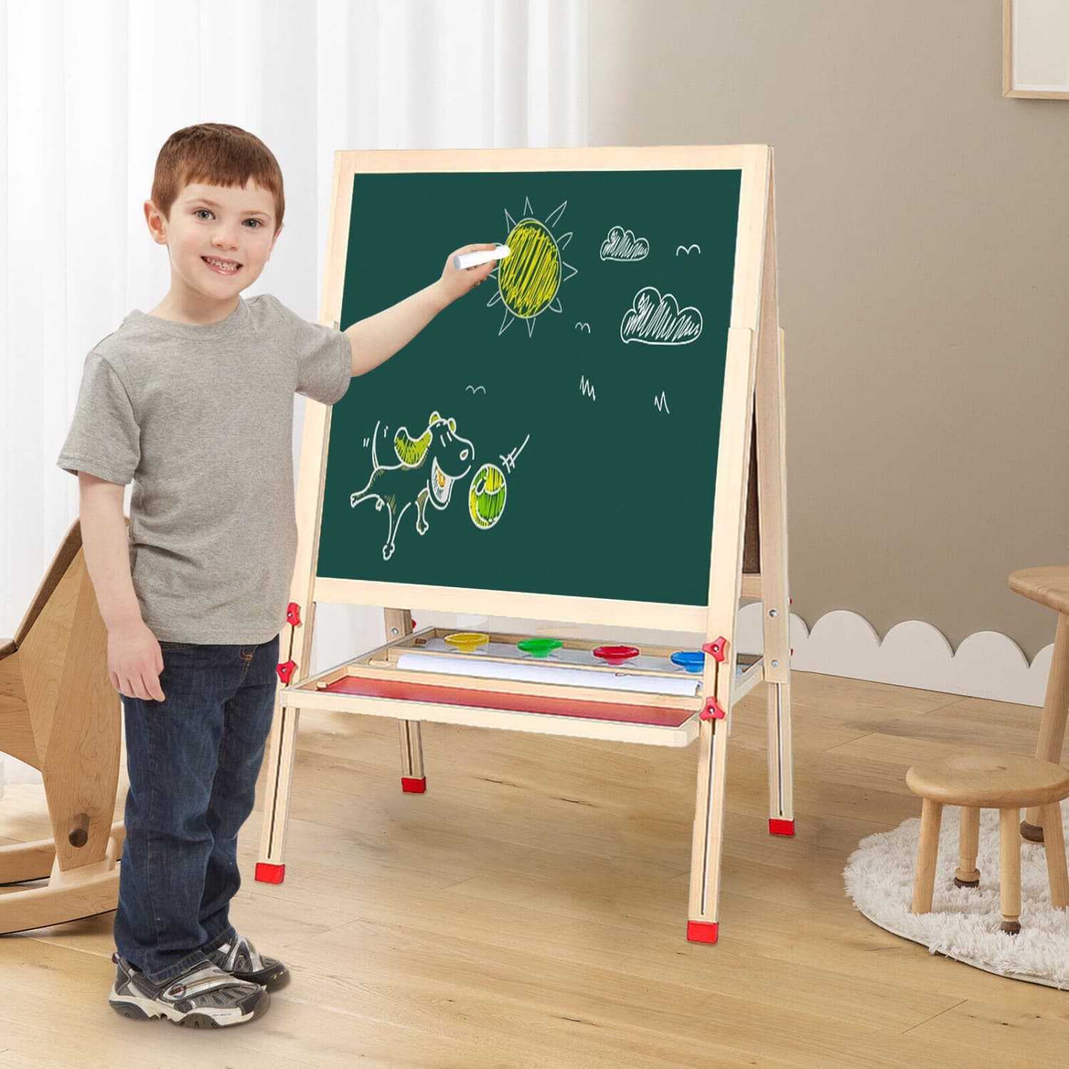 autolock Magnettafel Kreidetafel Malerei Holztafel Maltafel günstig online kaufen