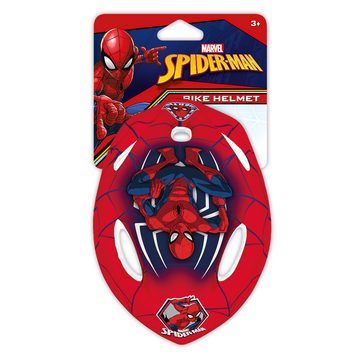 Seven Polska Kinderfahrradhelm Marvel "Spiderman", verstellbar, 52-56cm, Kids, ab ca. 6 Jahre