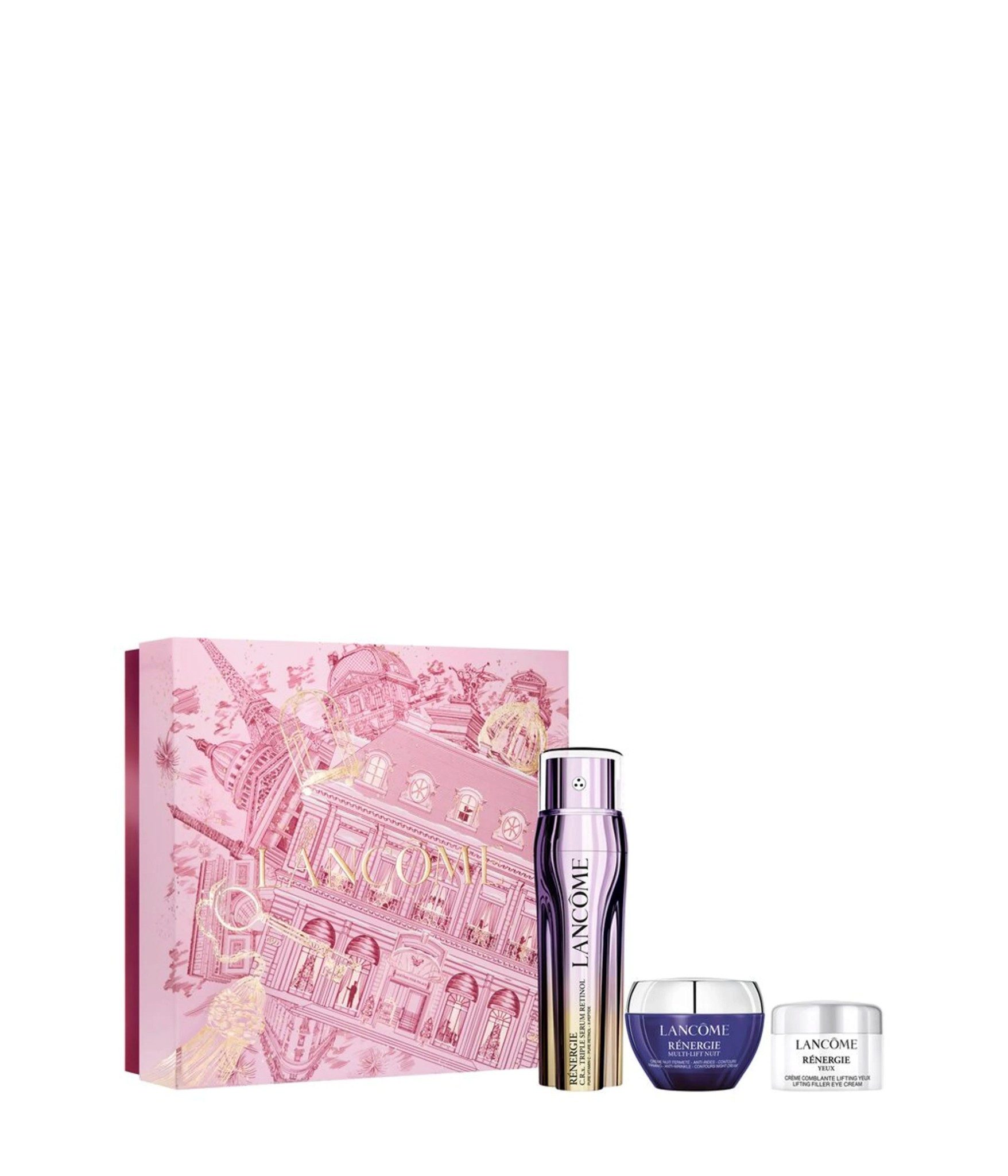 LANCOME Gesichtspflege-Set Rénergie C.R.X. Triple Serum Retinol Set, 3-tlg.