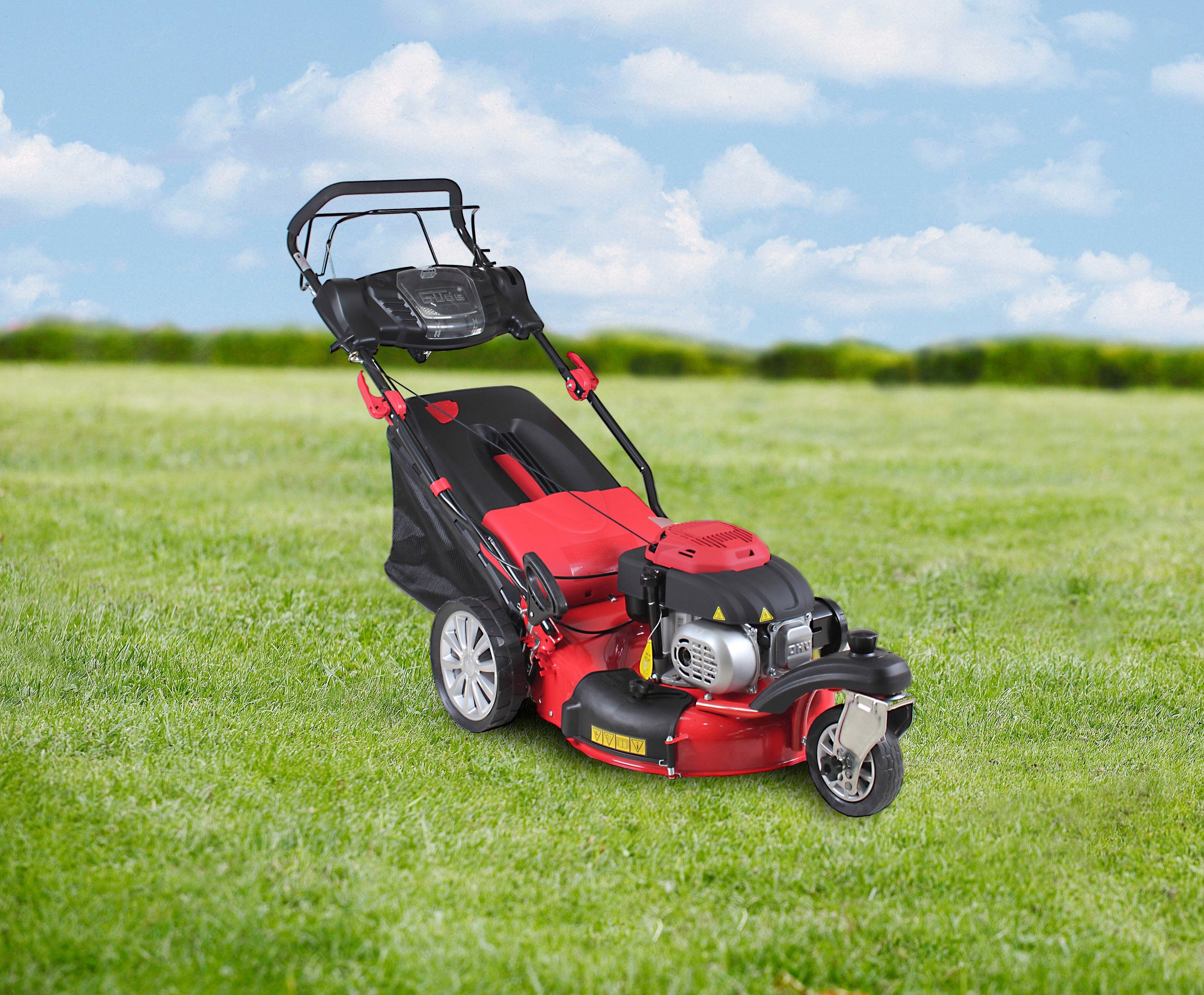 GÜDE BenzinRasenmäher »Big Wheeler 464.1 R Trike«, 46 cm Schnittbreite