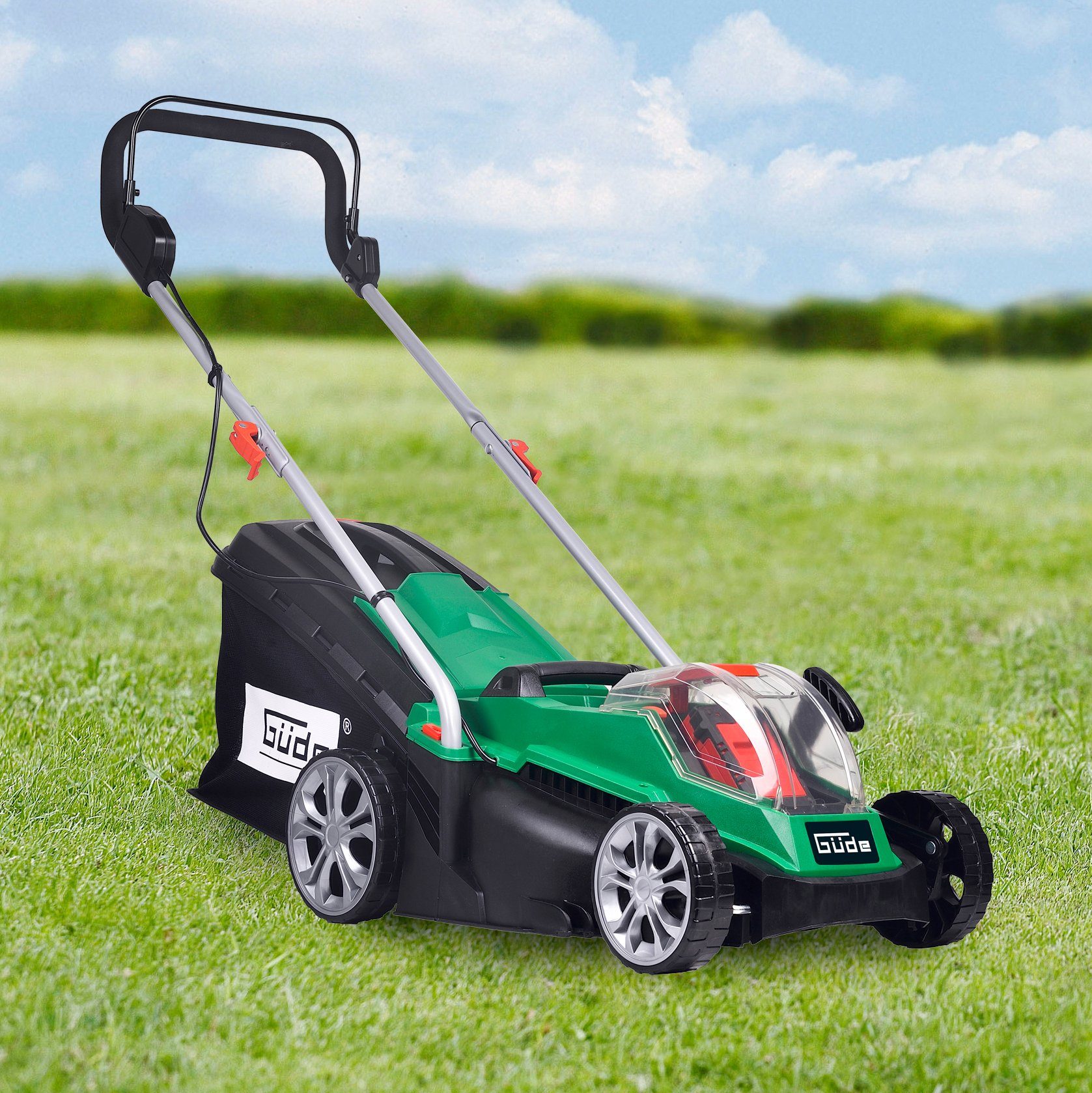 GÜDE AkkuRasenmäher »330/252.0 LI«, 33 cm Schnittbreite, mit Akku und