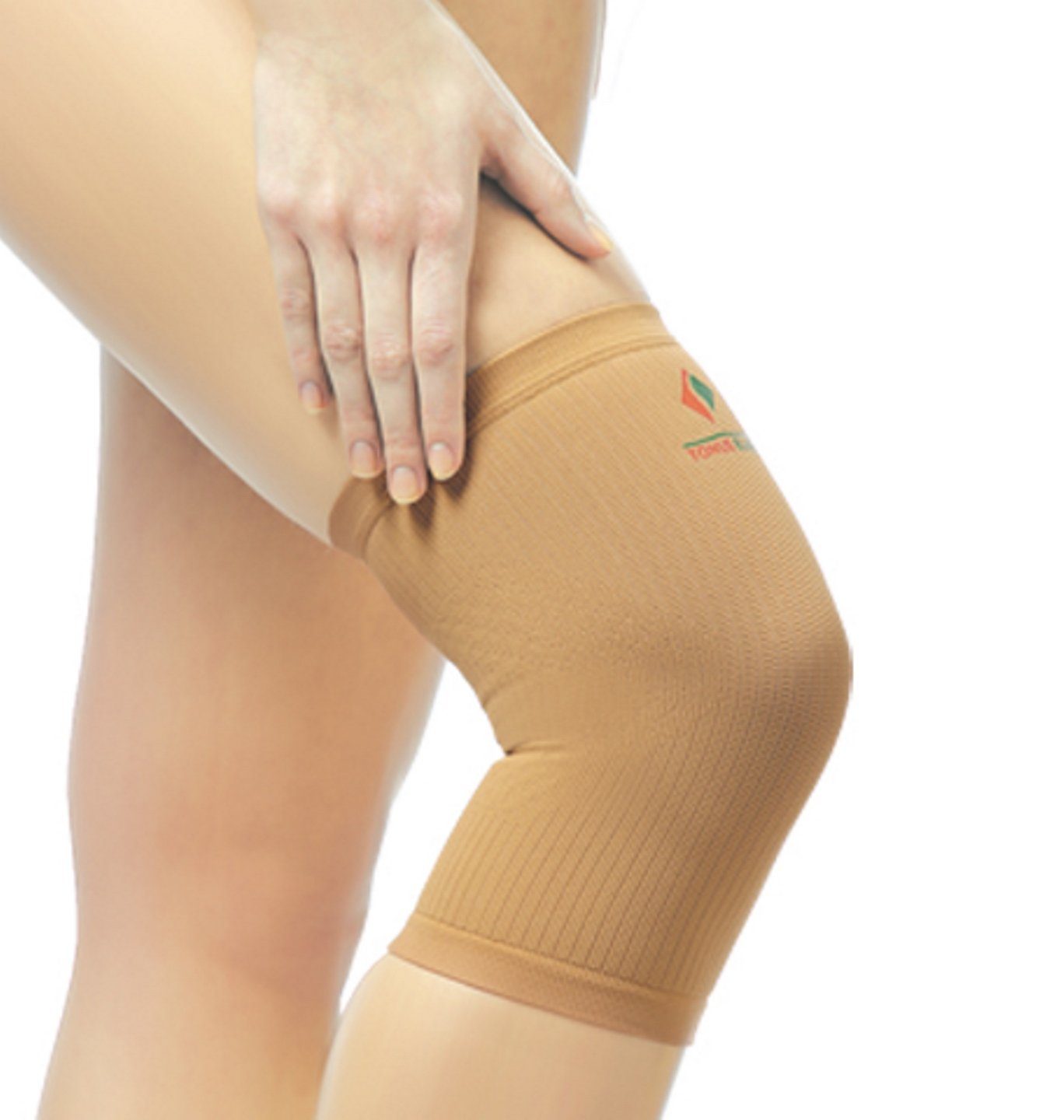 Tonus Elast Kniebandage Elastischer Knieverband Kniegelenk Bandage Stütze Gelenk TE9605-02, Elastischer