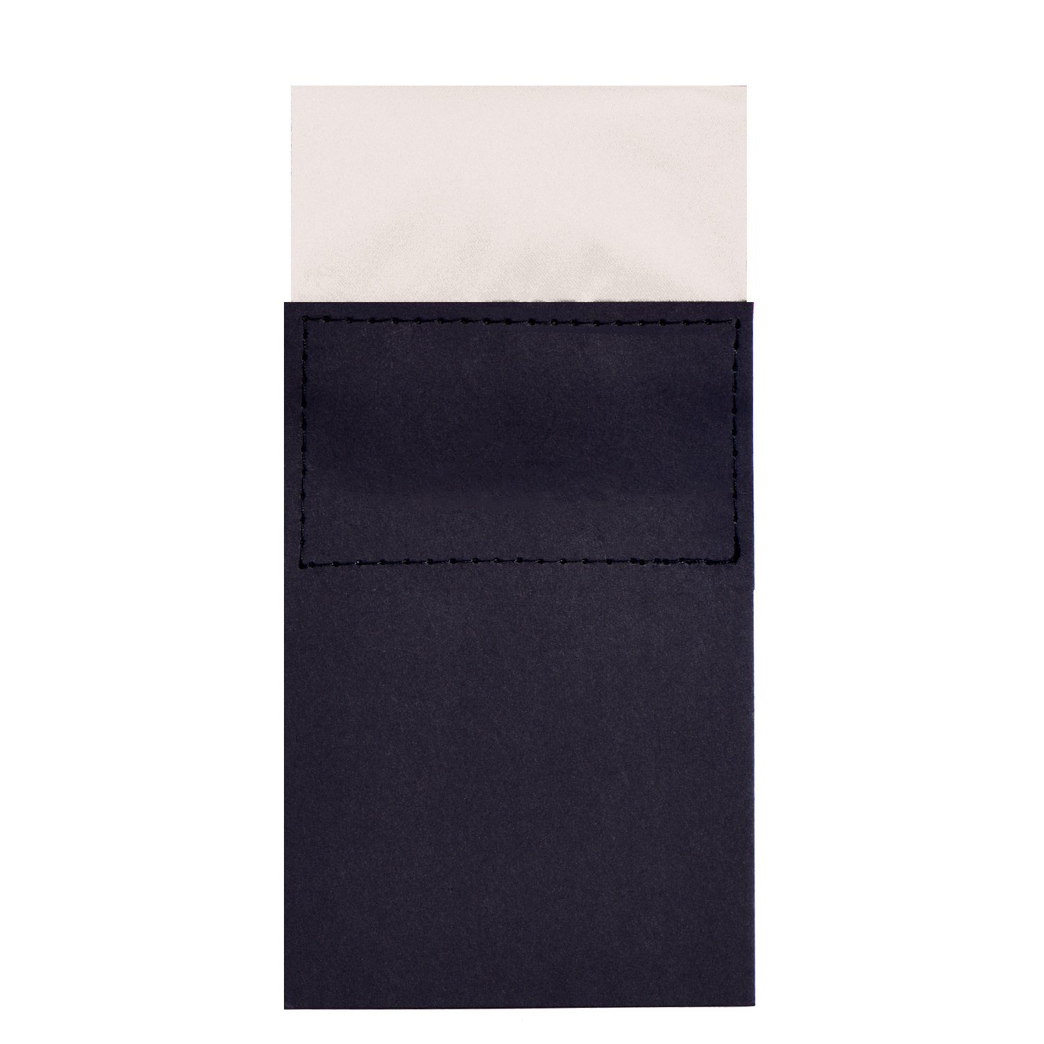 DonDon Einstecktuch DonDon Herren Einstecktuch vorgefaltet eckig, (Packung, 1-St), vorgefaltet, mit Karton verstärkt, Seidenlook