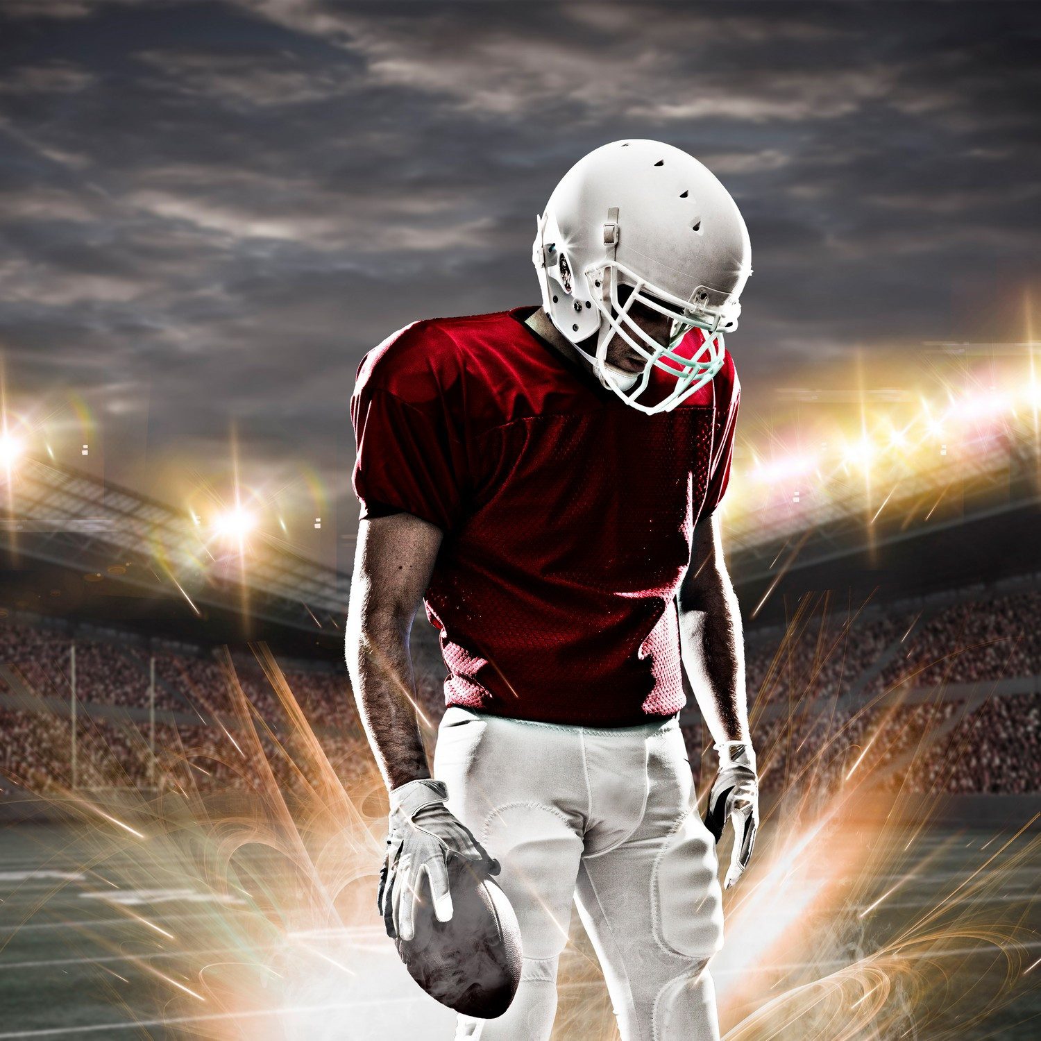 Wallario Möbelfolie Fokus vor dem Spiel